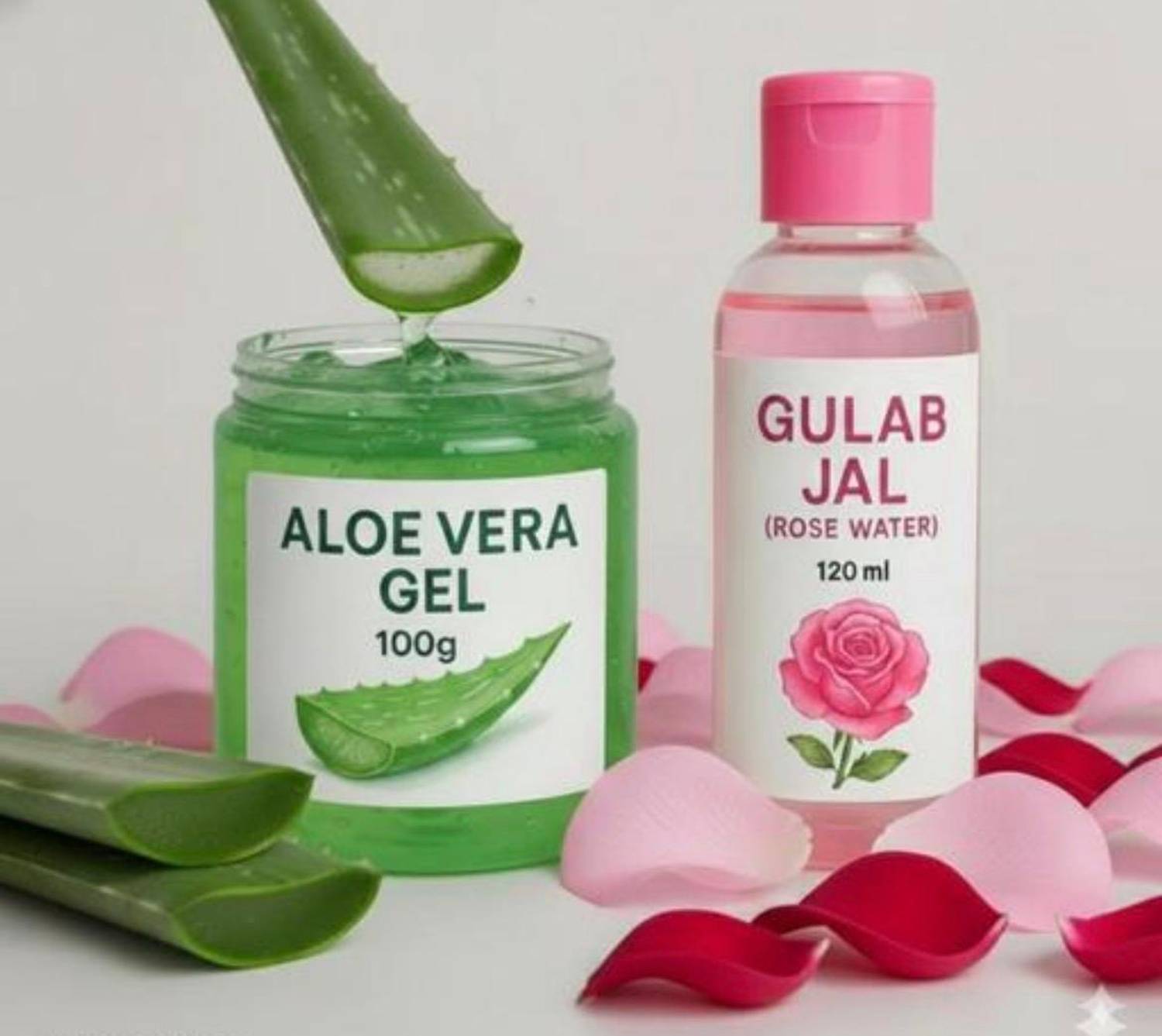 SONAESSENTIAL Aloevera gel & Rose Water Price in India - Buy SONAESSENTIAL Aloevera  gel & Rose Water online at Flipkart.com
