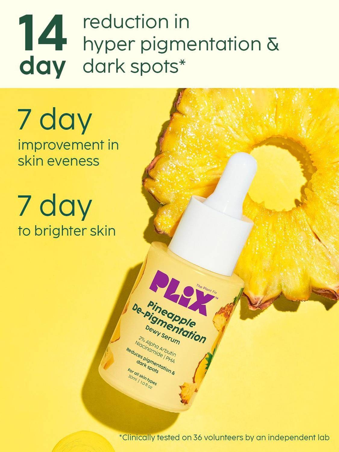 The Plant Fix Plix Pineapple De-Pigmentation Regime - Image 5