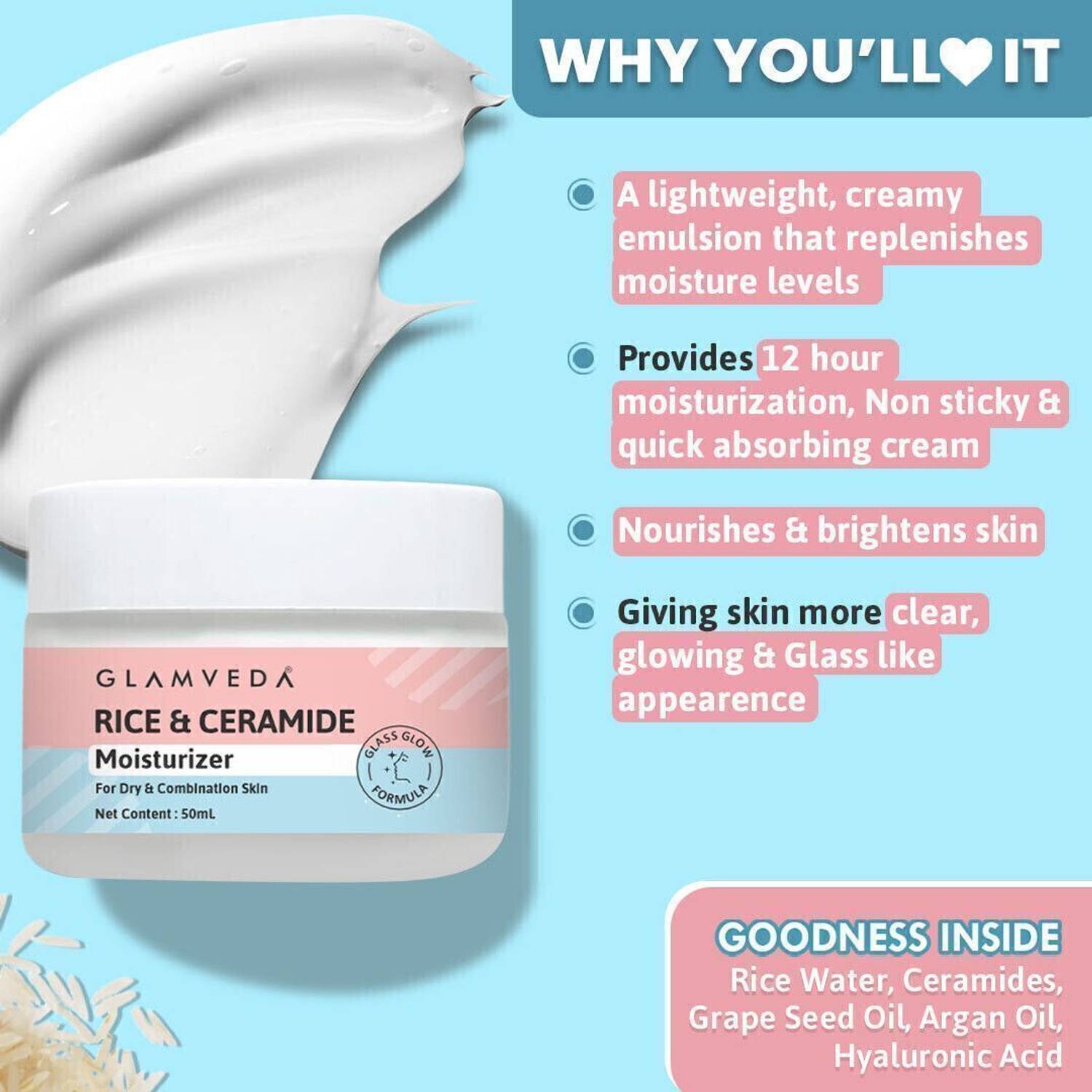 GLAMVEDA Korean Glass Skin 4 Step Skincare Routine - Image 4