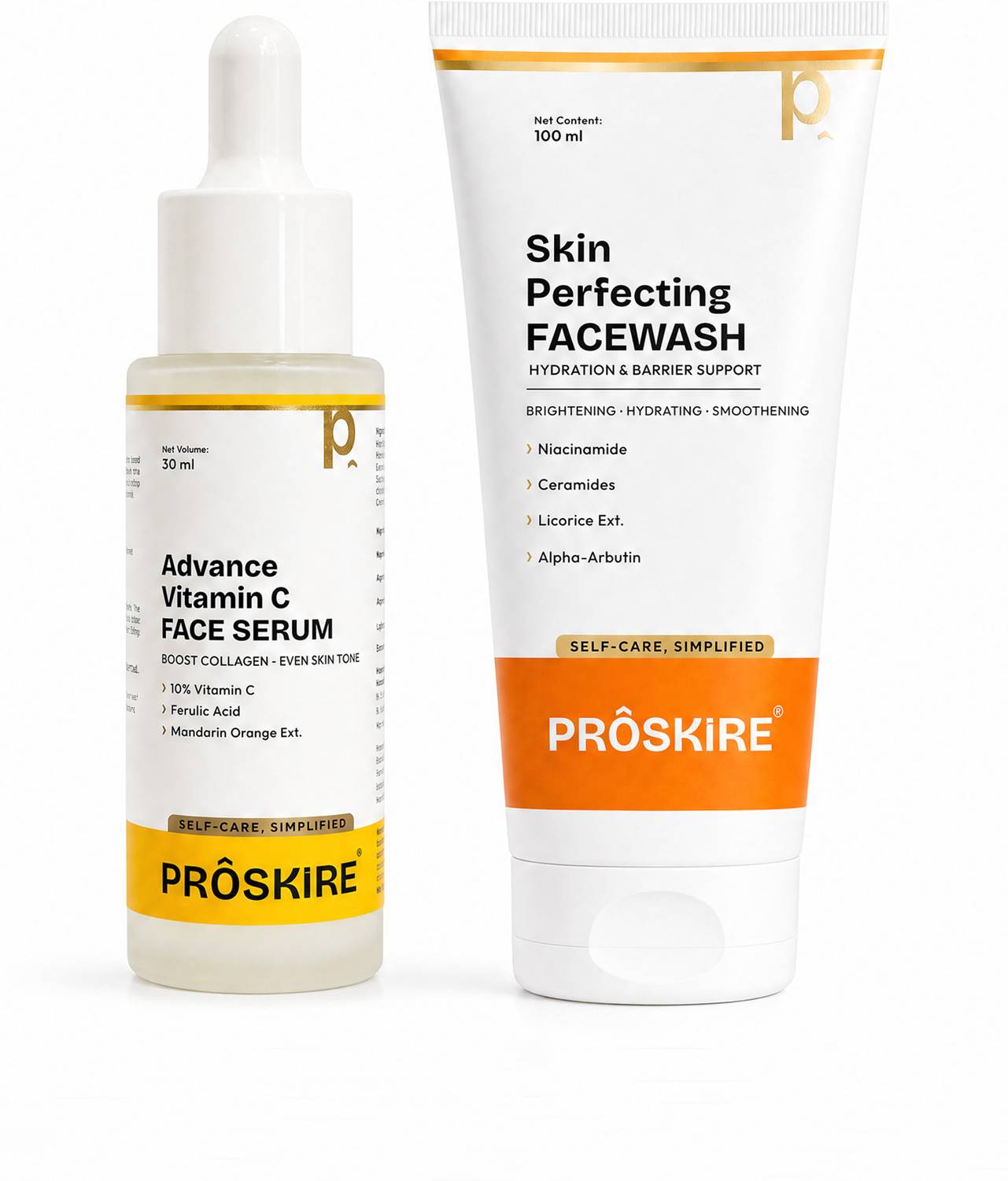 Proskire Advance Vitamin C Serum with Face Wash - Image 1