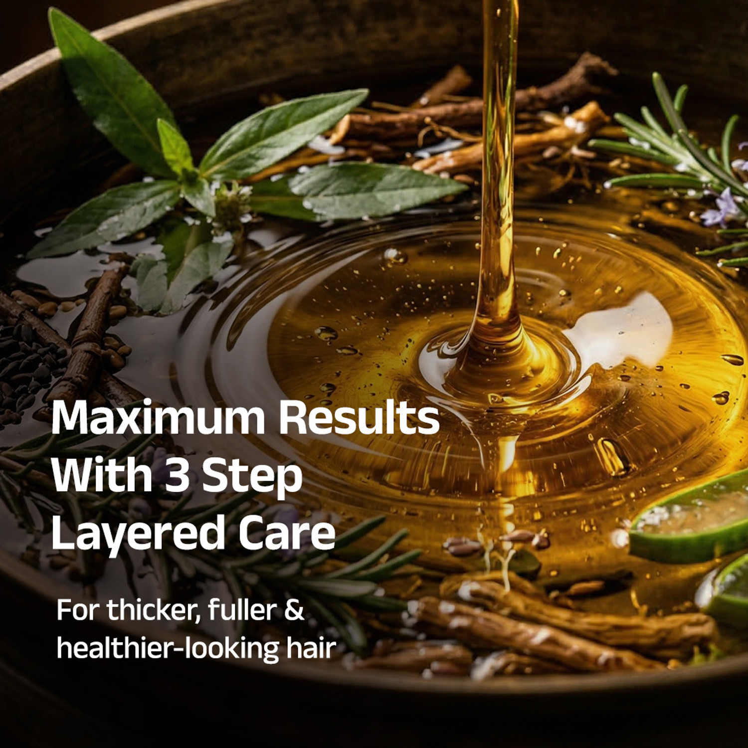 Image of Vedix Keshamrut Kit with Herbs Infused Oil, Hairfall Shampoo & Hair Growth Serum