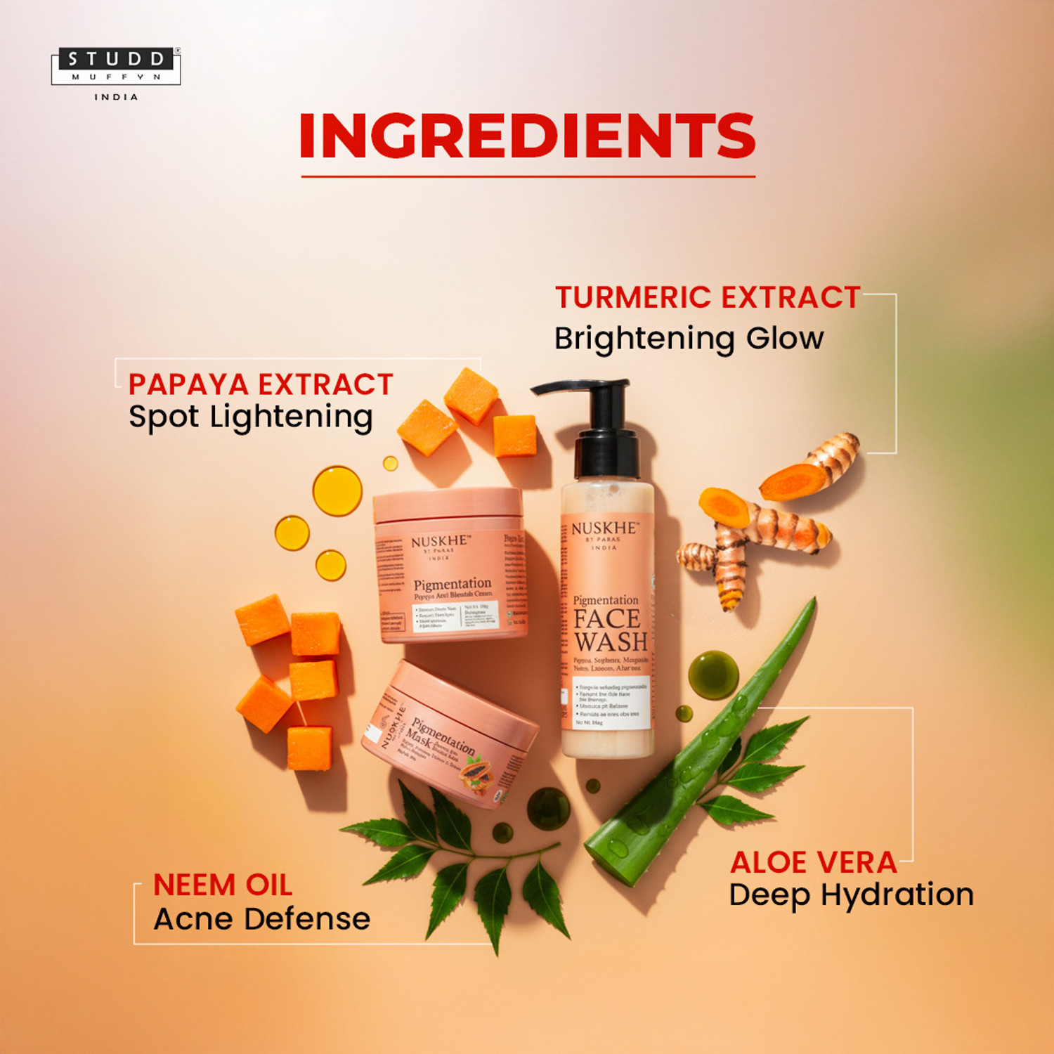 Image of Nuskhe By Paras Xtreme Pigmentation Combo