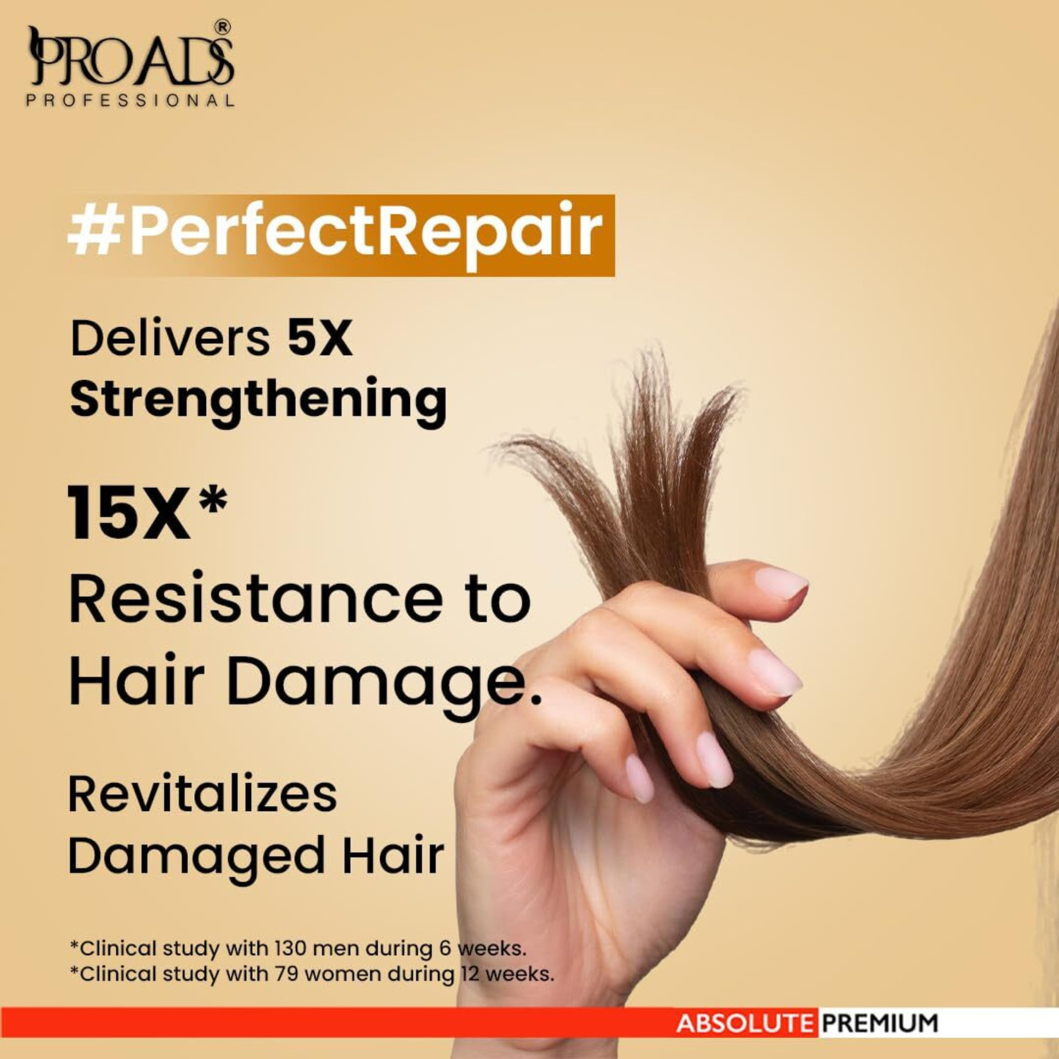 Image of PRO ADS Perfect Repair Shampoo and Mask with Protein and Black Quinoa for Damaged Hair