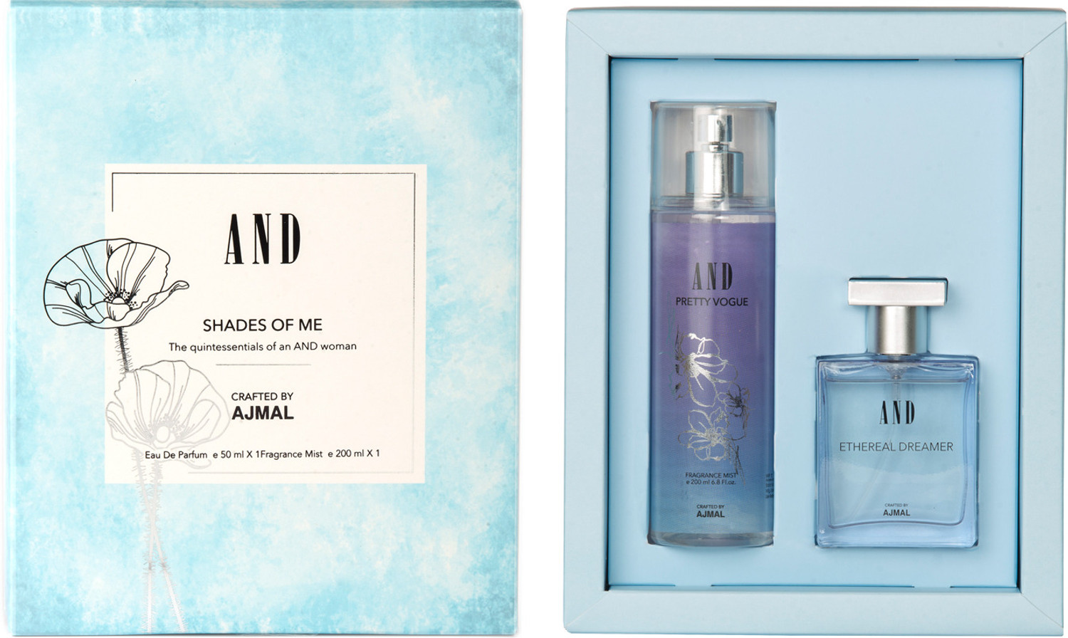 Image of AND Ethereal Dreamer Eau De Parfum 50ML & Pretty