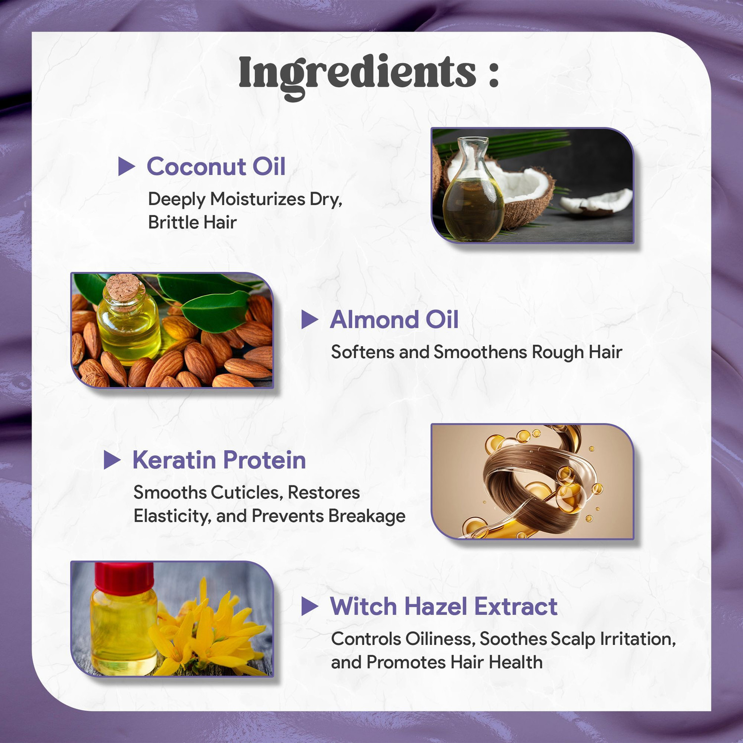 Image of LA'BANGERRY Keratin Protein Shampoo for Strong & Smooth Hair