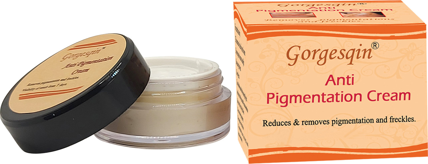 Image of GORGESQIN 7 Days Anti Pigmentation Cream Removes pigmentation and freckles. (Pack of 3)