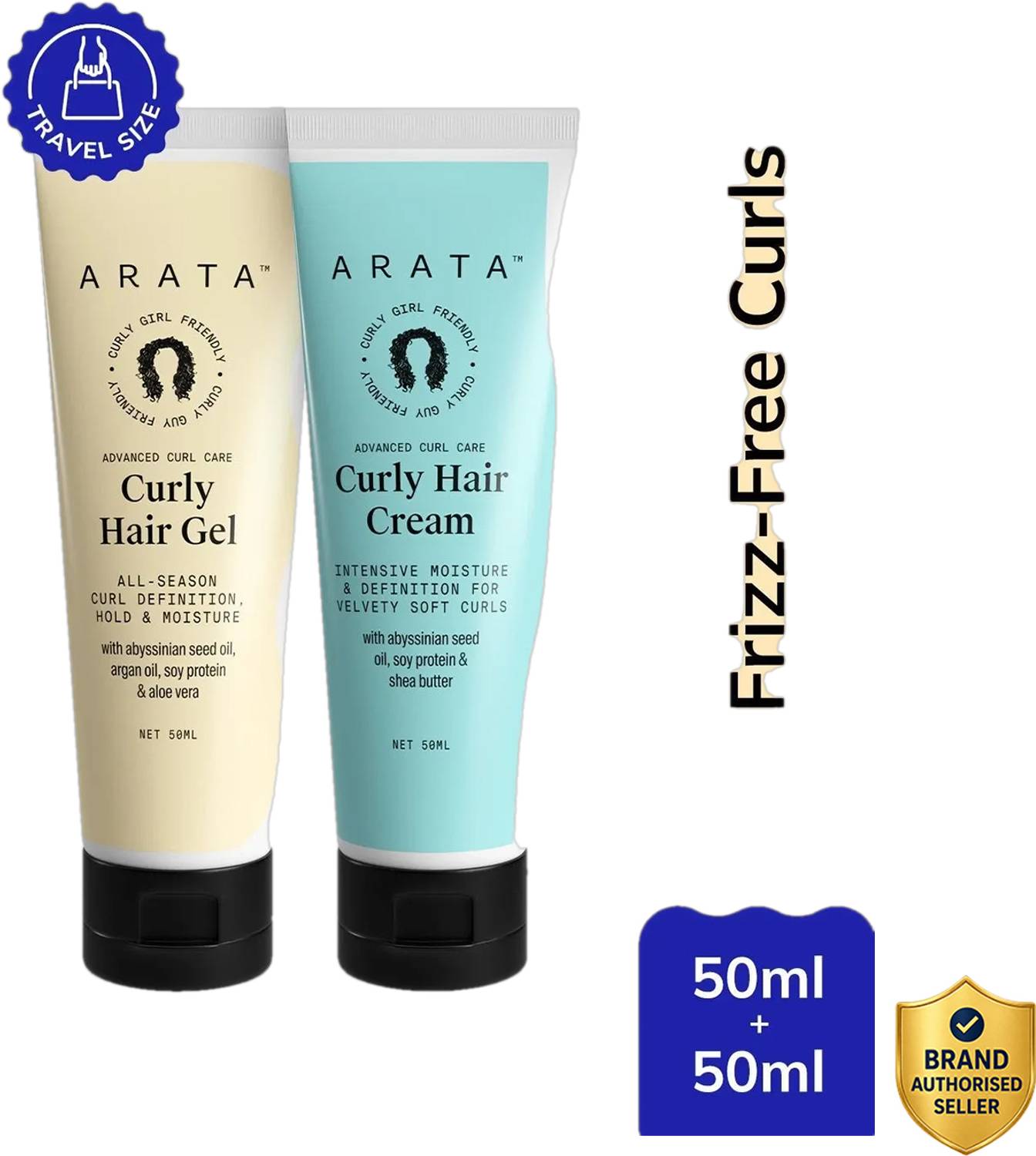 ARATA Curl Styling Combo for Curly Hair - Image 1