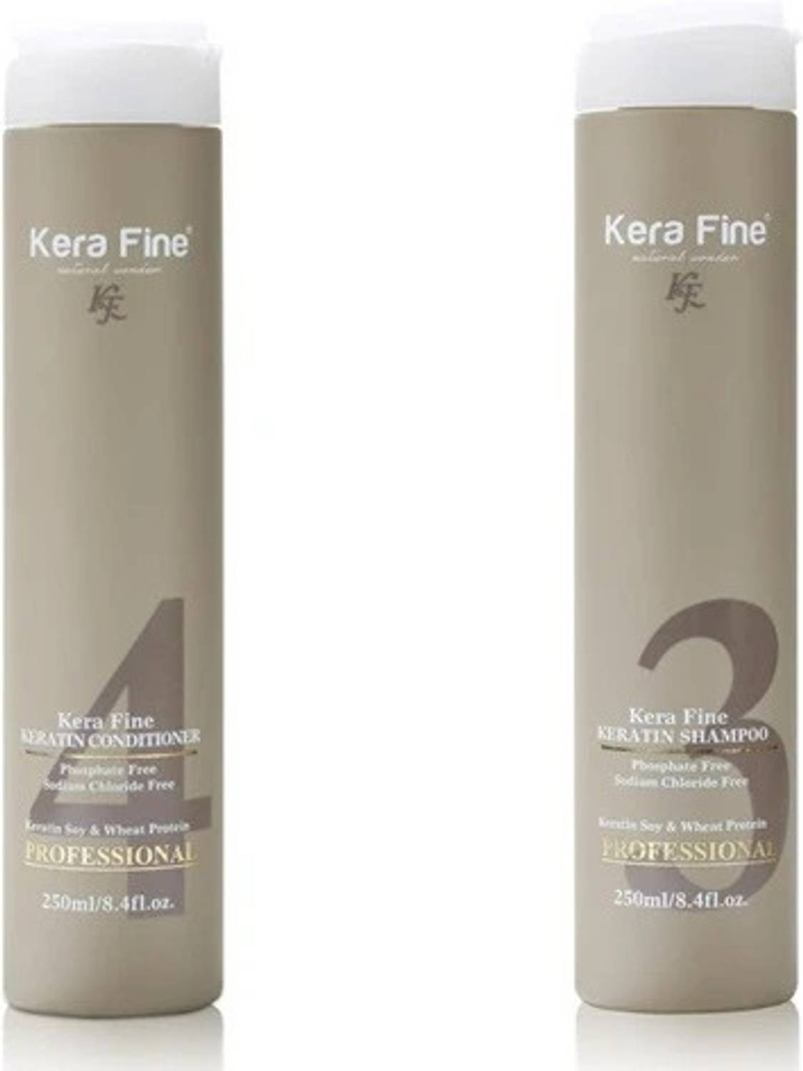 KERA FINE Kertain Shampoo and Conditioner - Image 1