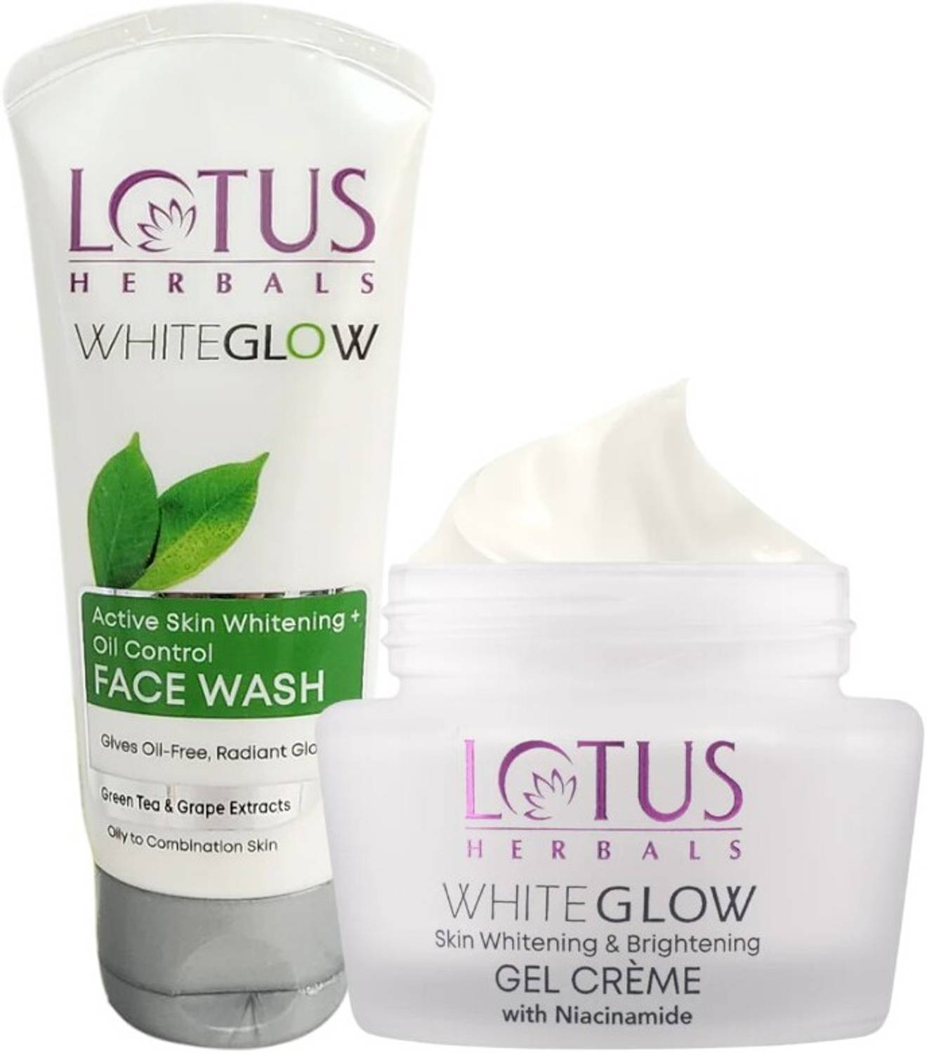 LOTUS HERBALS WhiteGlow Skin Whitening & Brightening Gel Creme 40