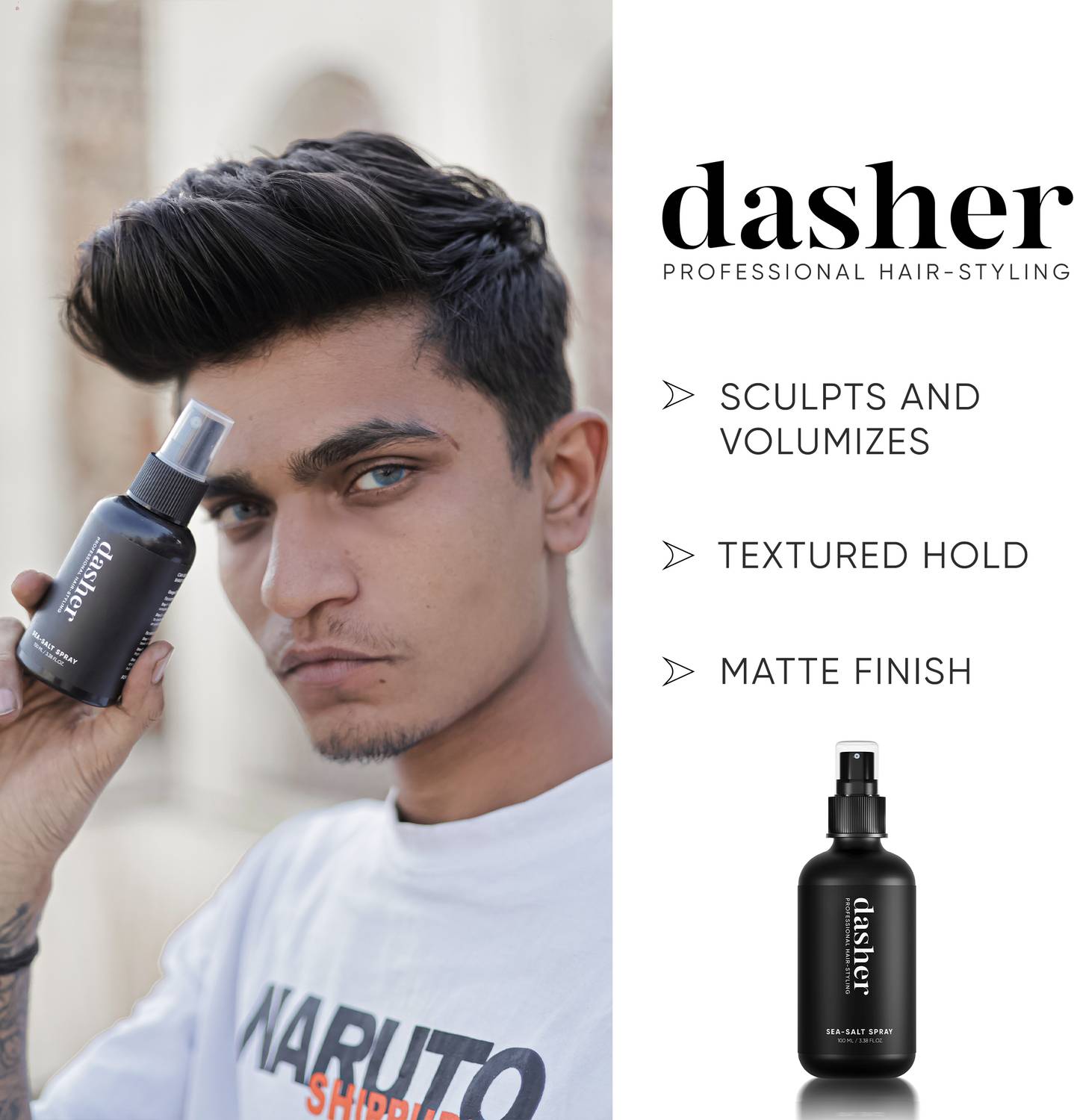 Sea Salt Spray 100ml & Cream - Image 3