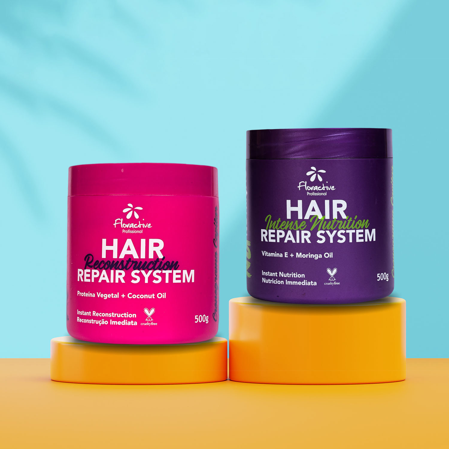 Image of FLORACTIVE PROFISSIONAL Hair Repair Reconstruction Treatment For Damaged /Chemical Treated Hair(1000GM)