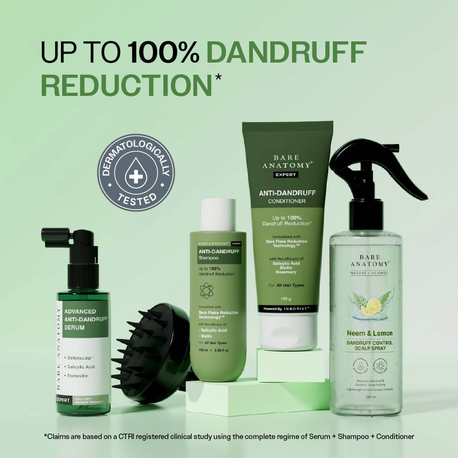BARE Anti Dandruff Hair Care Kit, 1 g - Image 2