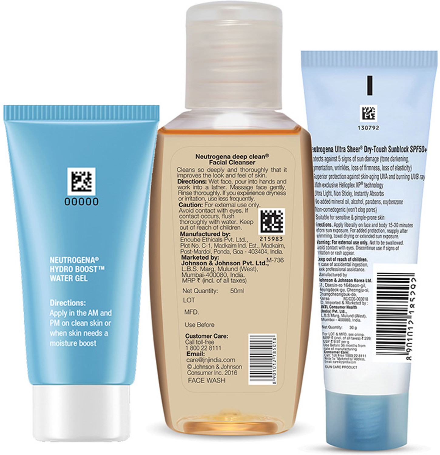 Image of NEUTROGENA Face Care Winter Essential Kit (Cleanser, Moisturizer & Sunscreen)
