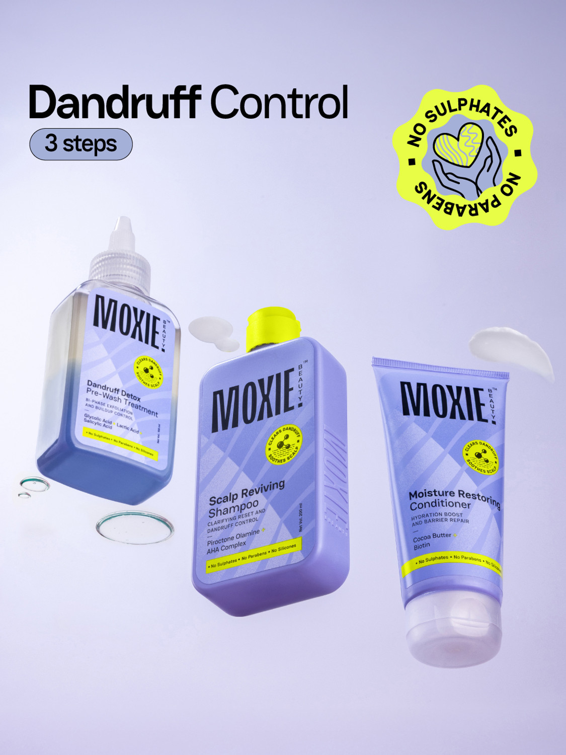Image of MOXIE BEAUTY Scalp Essentials Trio