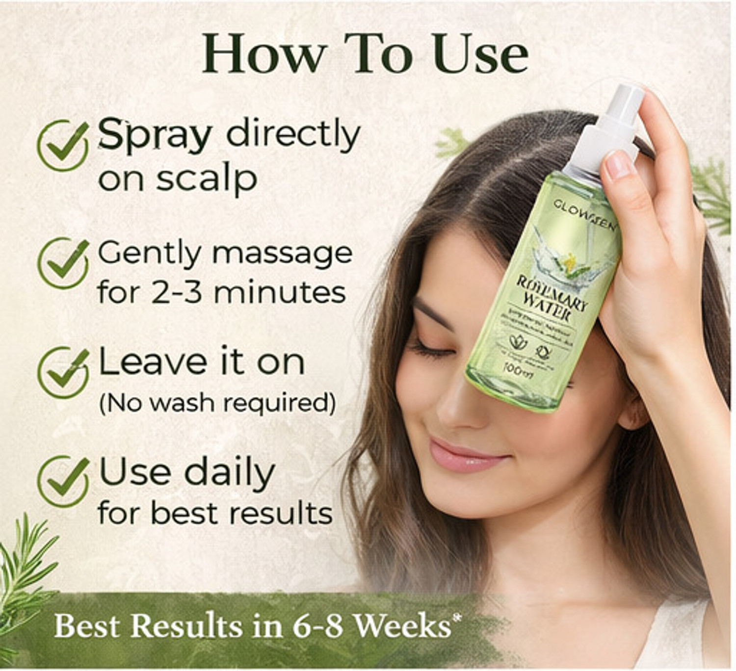 Image of GLOWIZEN Precision Hair Regrowth & Scalp Renewal Derma Stamp Therapy Kit
