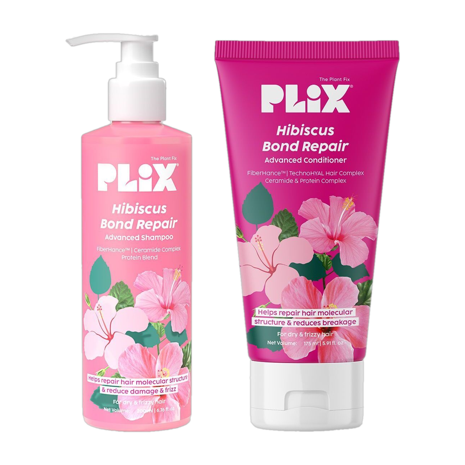 The Plant Fix Plix Bond Repair Shampoo + Conditioner 200ml - Image 1