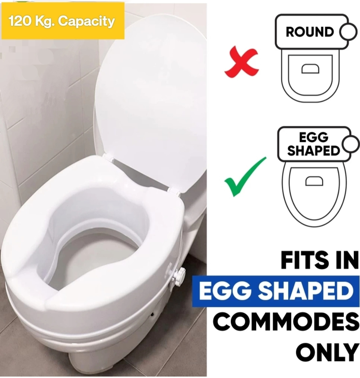 Image of Health Track Seat Commode Chair
