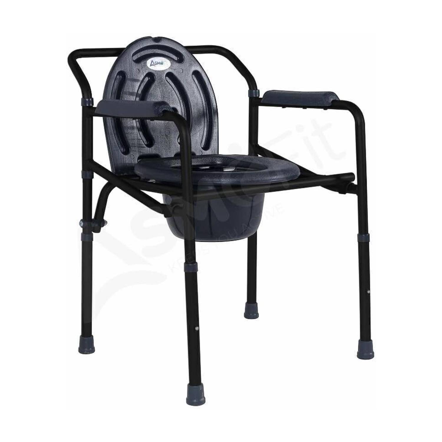 BEDICIA Foldable Shower Chair (Without Wheels) Shower Chair