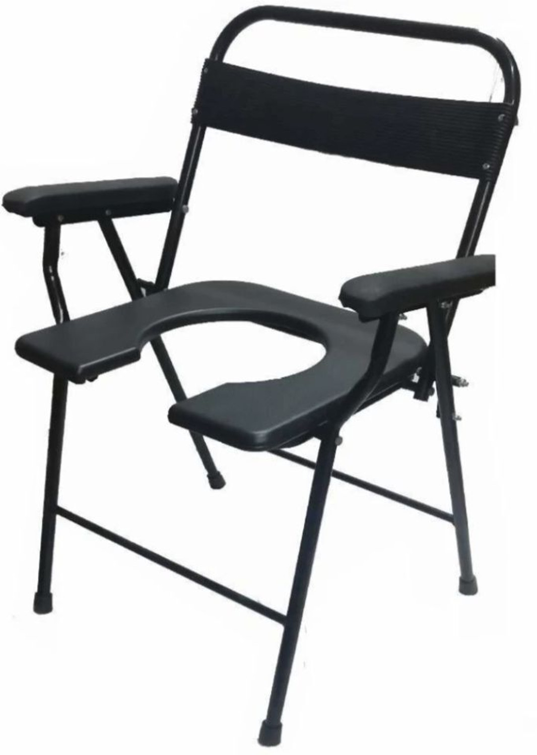Image of WALKERNIVE Folding Commode Chair for unisex /ADULT Comfortable Safe chair Commode Shower Chair