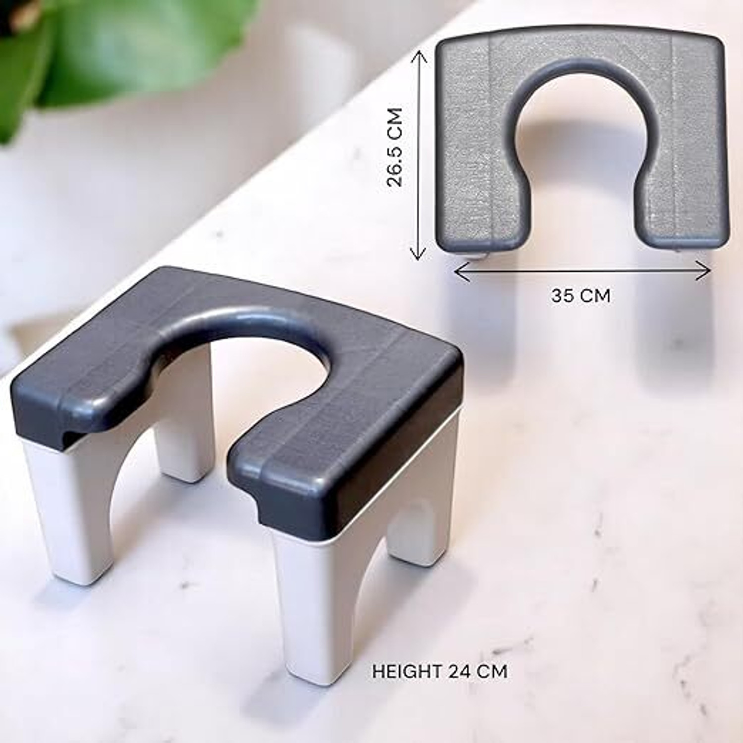 Image of veayva Indian Toilet Stool | Indian to Western Toileting For Elderly,Knee Patients Commode Shower Chair