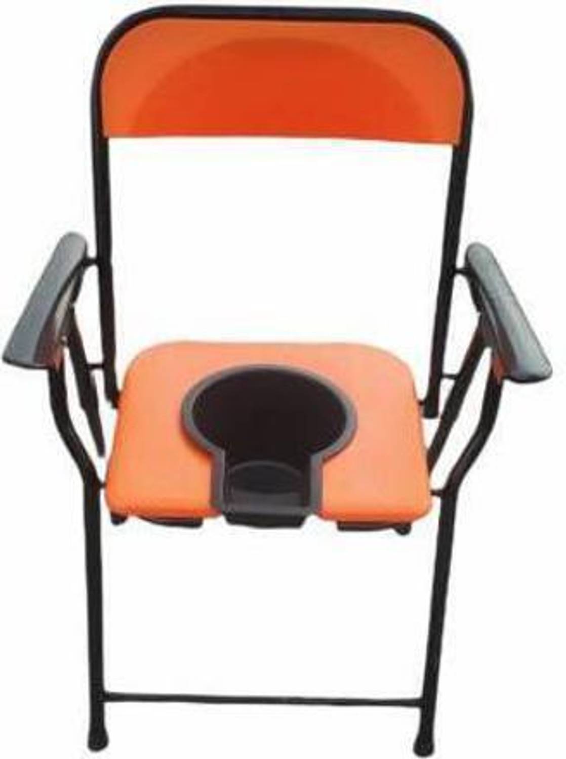 Adult Care Commode Chair for unisex/ADULT Comfortable Safe chair(ORANGE) Commode Shower Chair