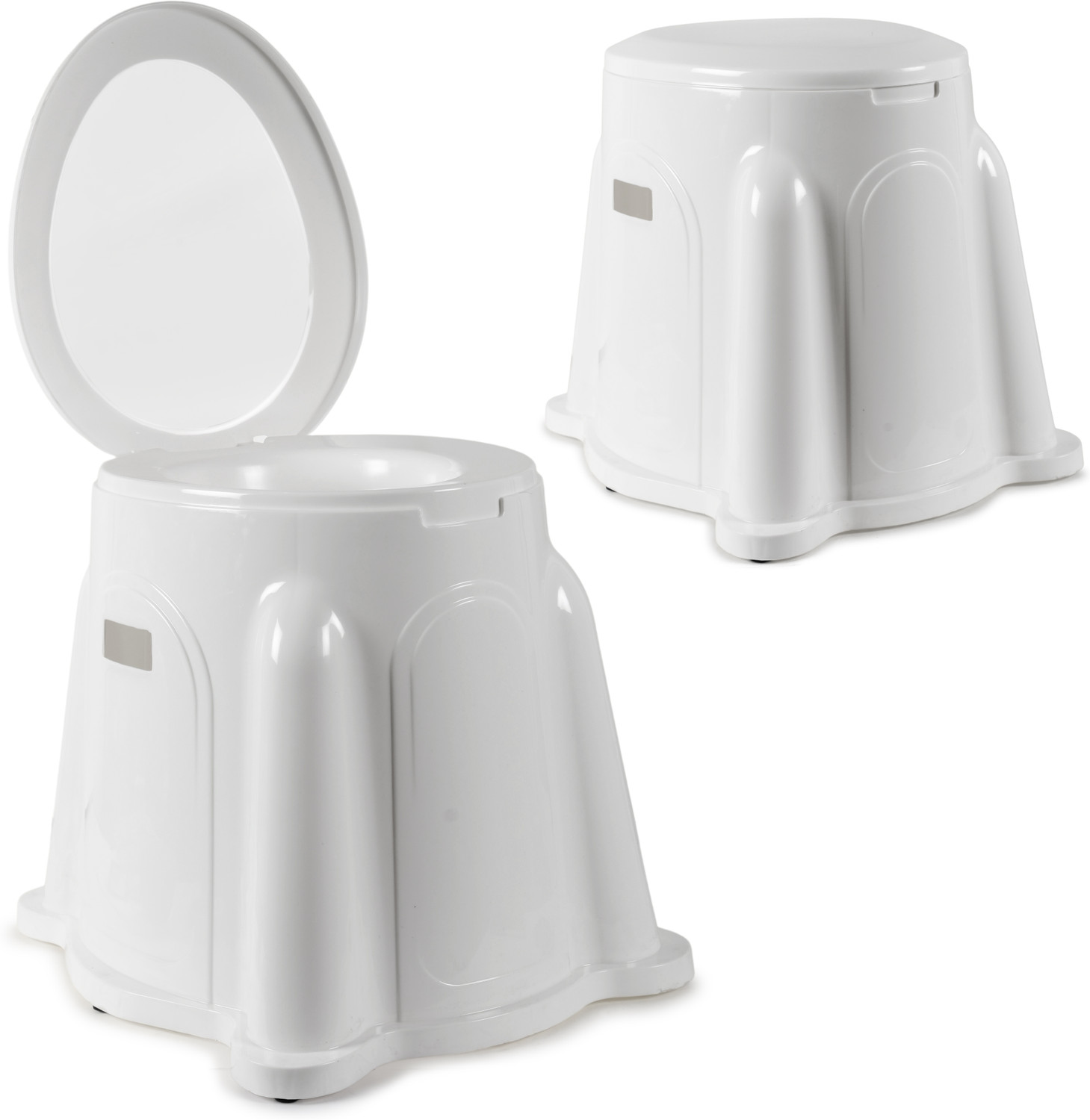 Image of TRM Heavy Duty Portable Indian Toilet to Western Convertor Toilet Commode Chair