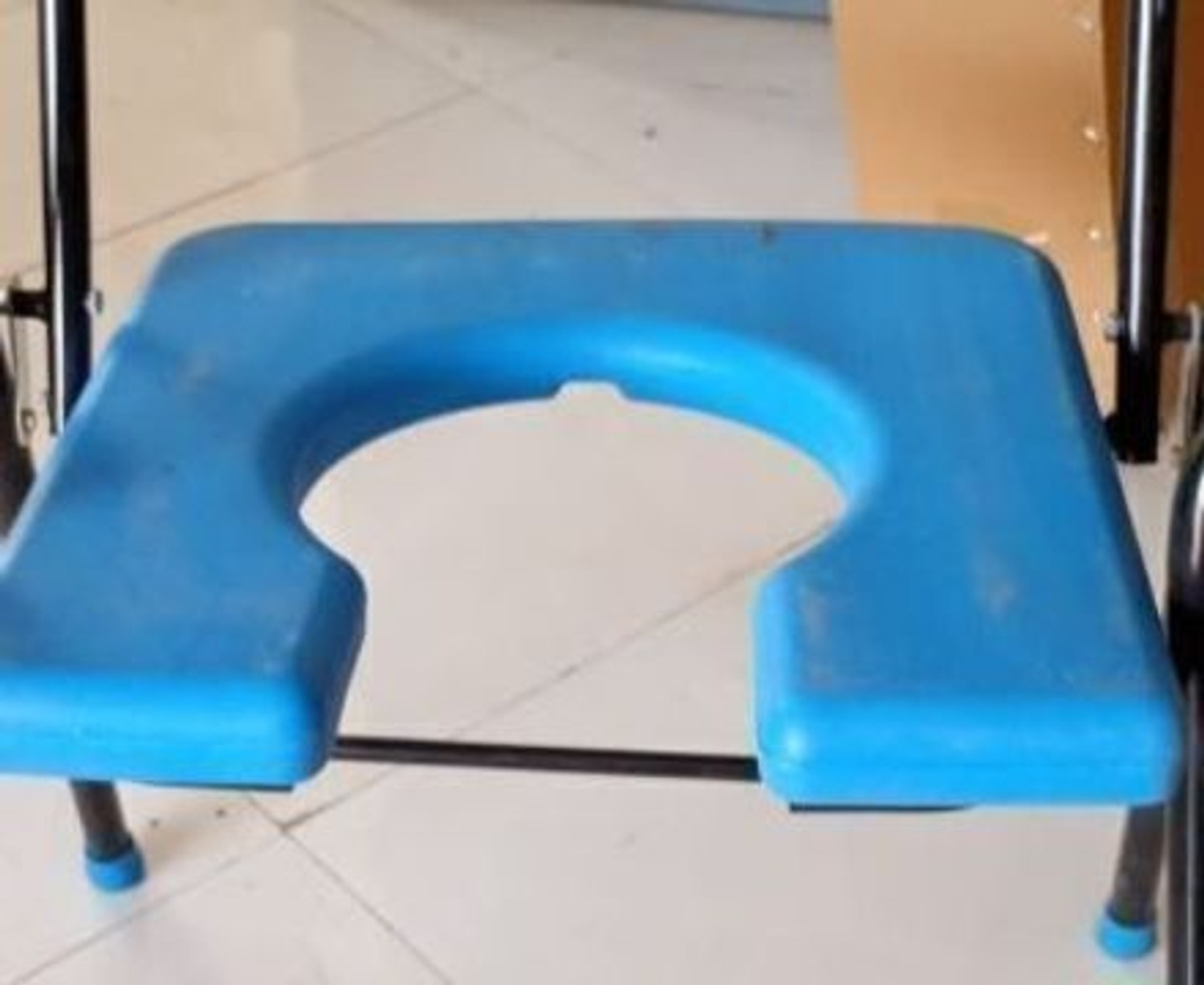 Image of cutfine Premium Folding Commode Chair Indian Toilet Seat For Elderly Disabled,Paitent Commode Chair
