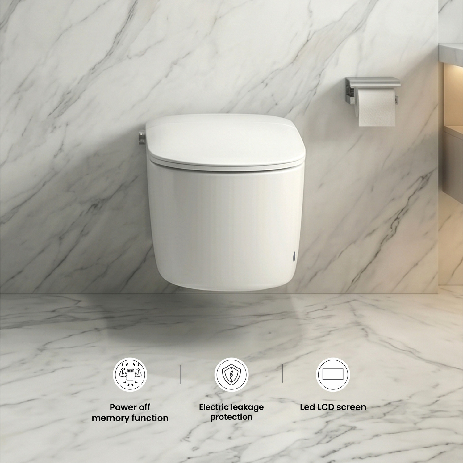 Image of Ruva SMART WATER CLOSET(COMMODE) SMRT-01 Western Commode