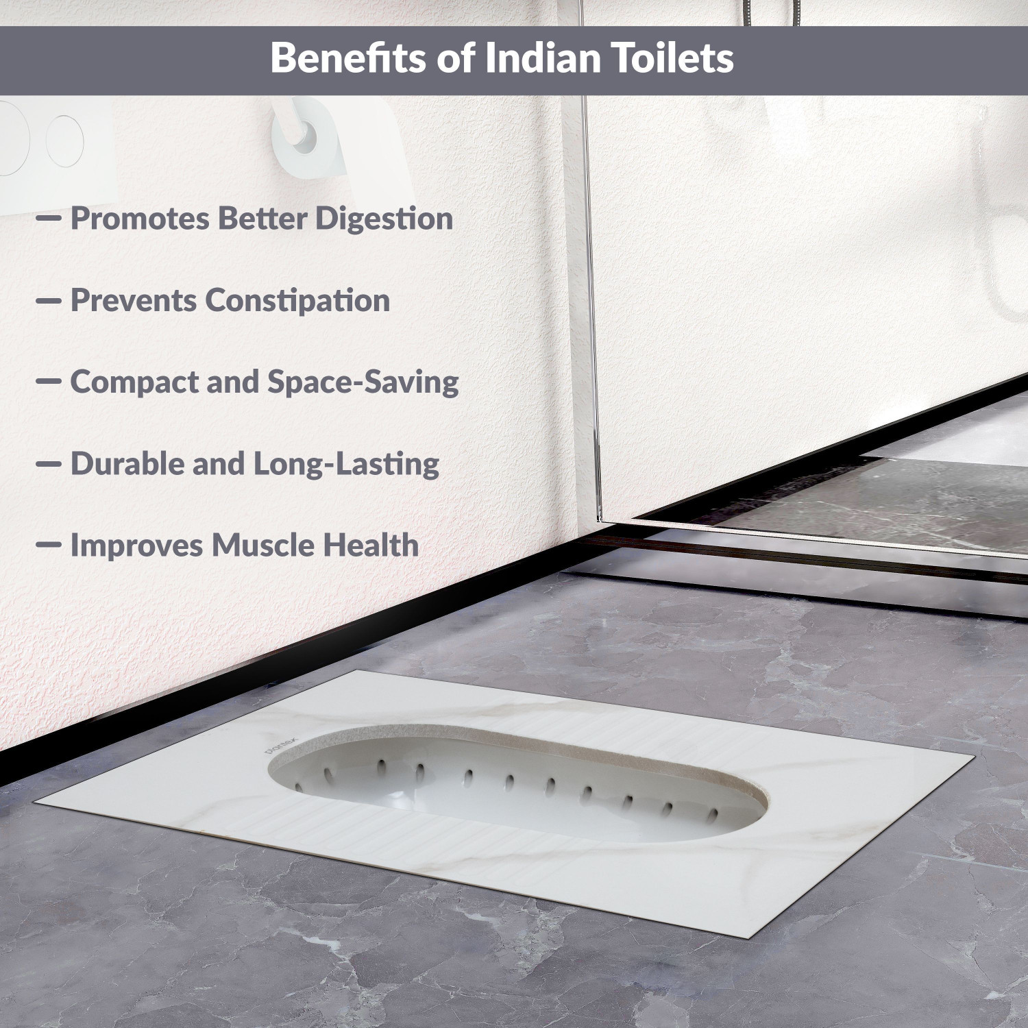 Image of Plantex Indian Toilet /Orrisa Pan for Bathroom /Commode for Toilet / Indian Toilet Pan Indian Commode