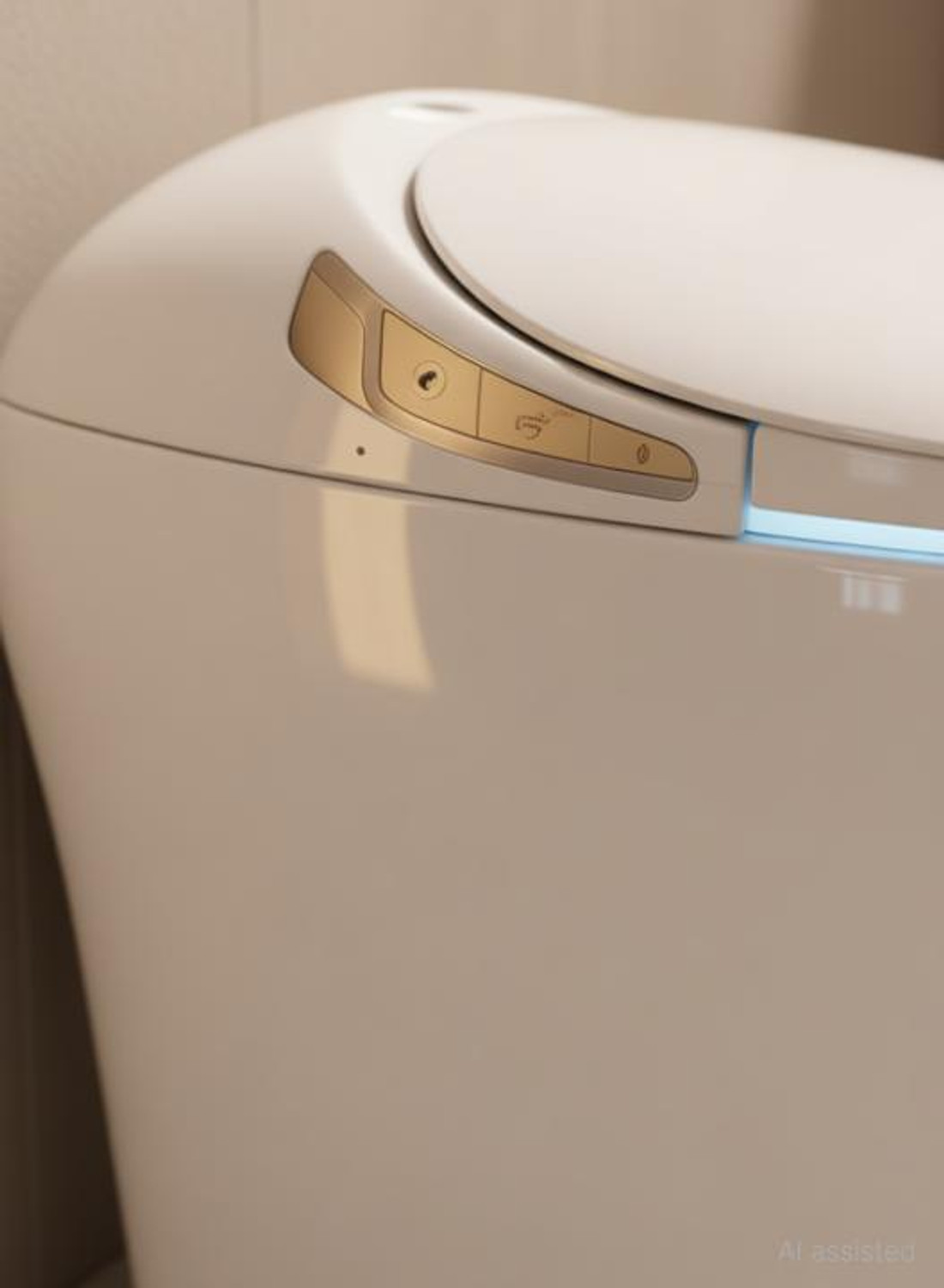 Image of JABON BAGNO Toilet Floor Mount | Heated Seat, Inbuilt Pump & Heater, Aroma & Foam Shield SATURN Smart Western Commode