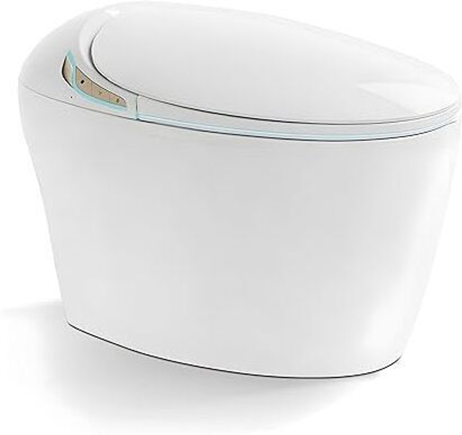 Image of JABON BAGNO Toilet Floor Mount | Heated Seat, Inbuilt Pump & Heater, Aroma & Foam Shield SATURN Smart Western Commode