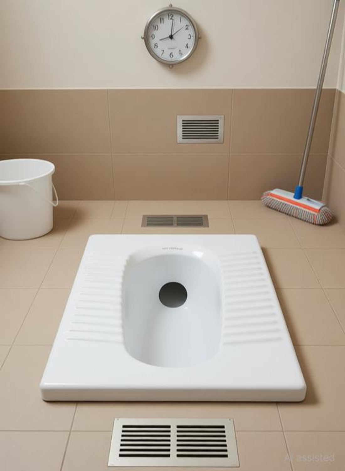 Image of BM BELMONTE Orissa Pan 20 Inch Indian Commode