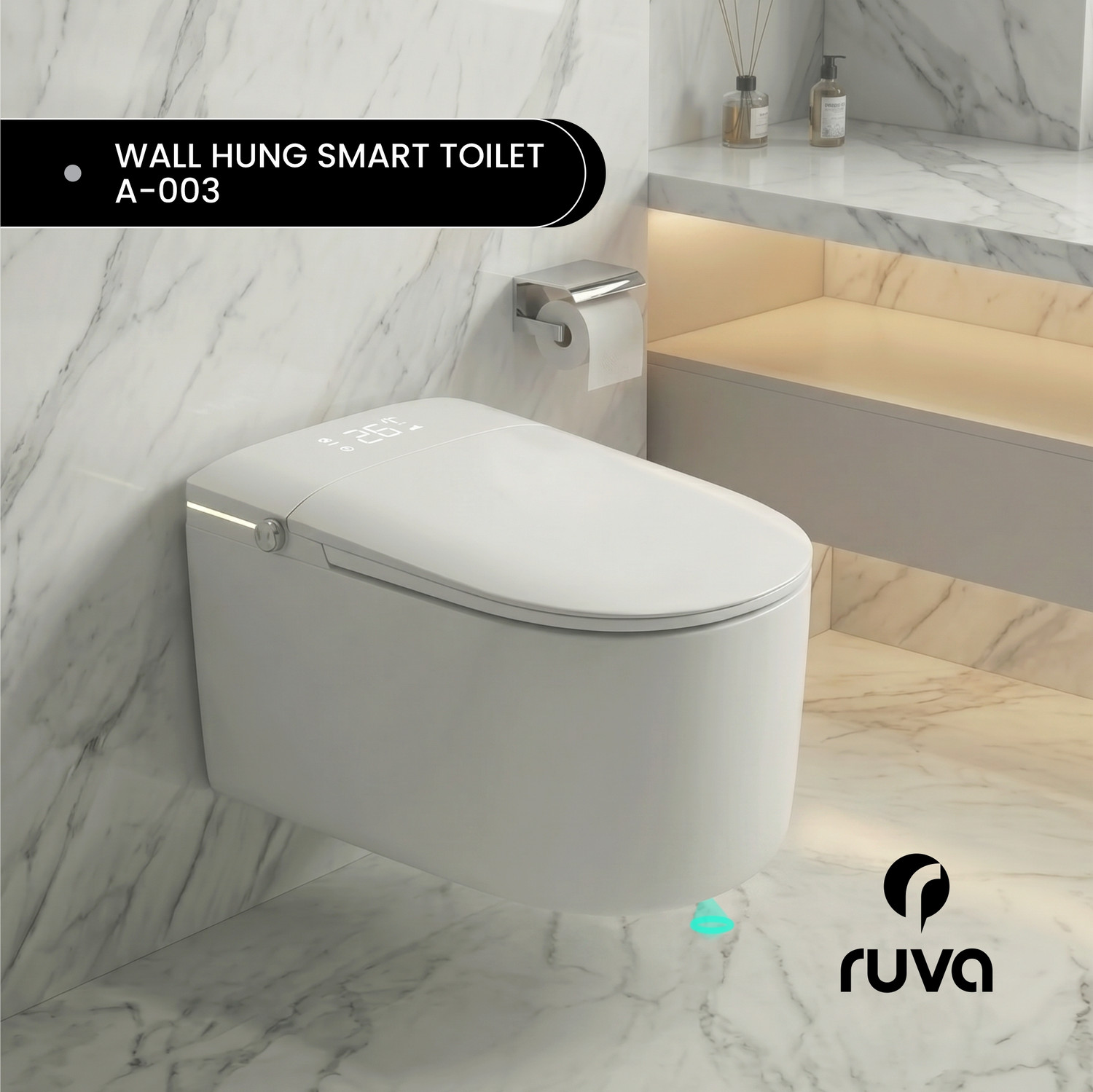 Image of Ruva SMART WATER CLOSET(COMMODE) SMRT-01 Western Commode