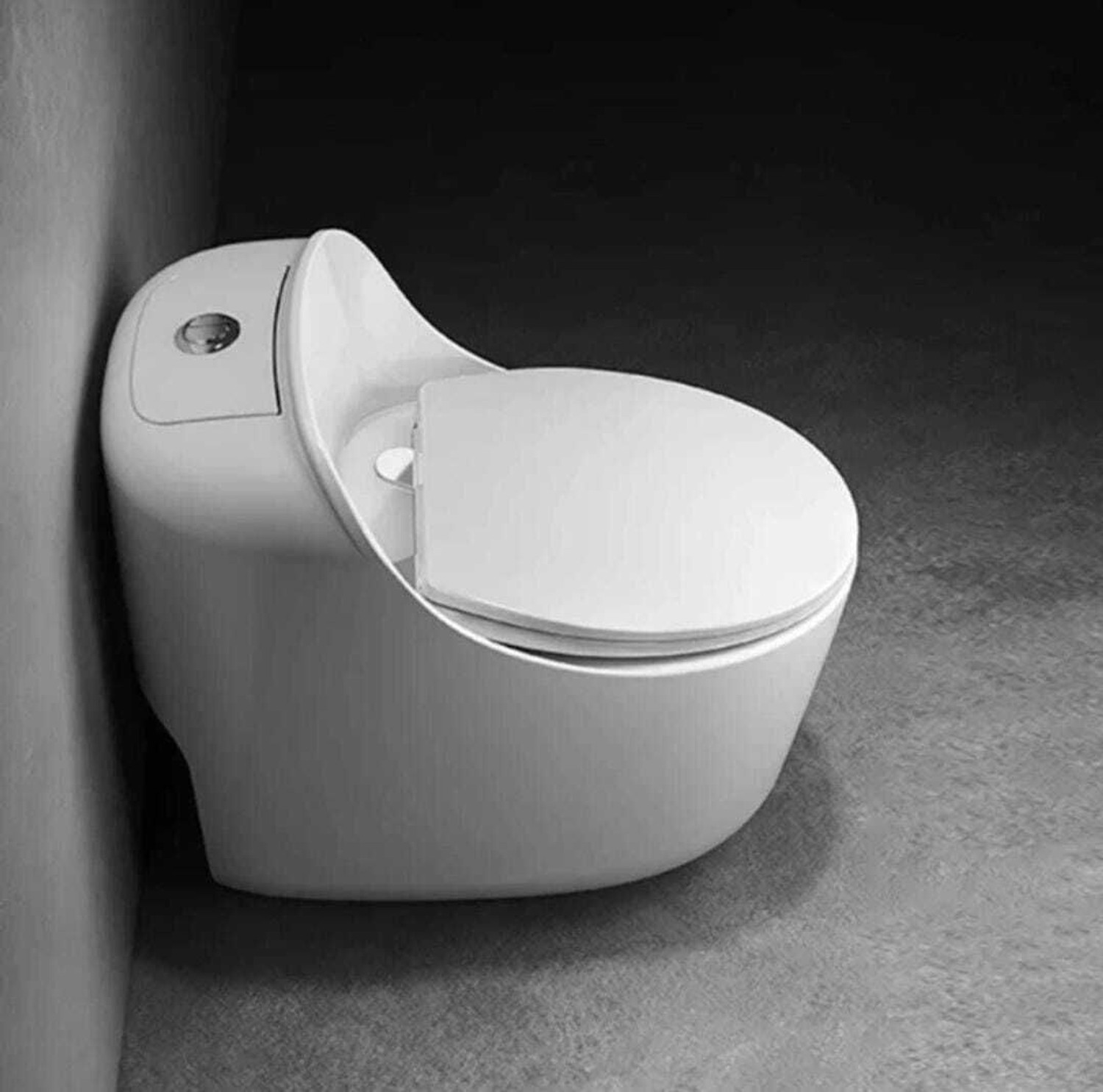 Image of clayplus 1019 - Premium Grade Ceramic One Piece Syphonic S Trap Commode / Water Closet Western Commode