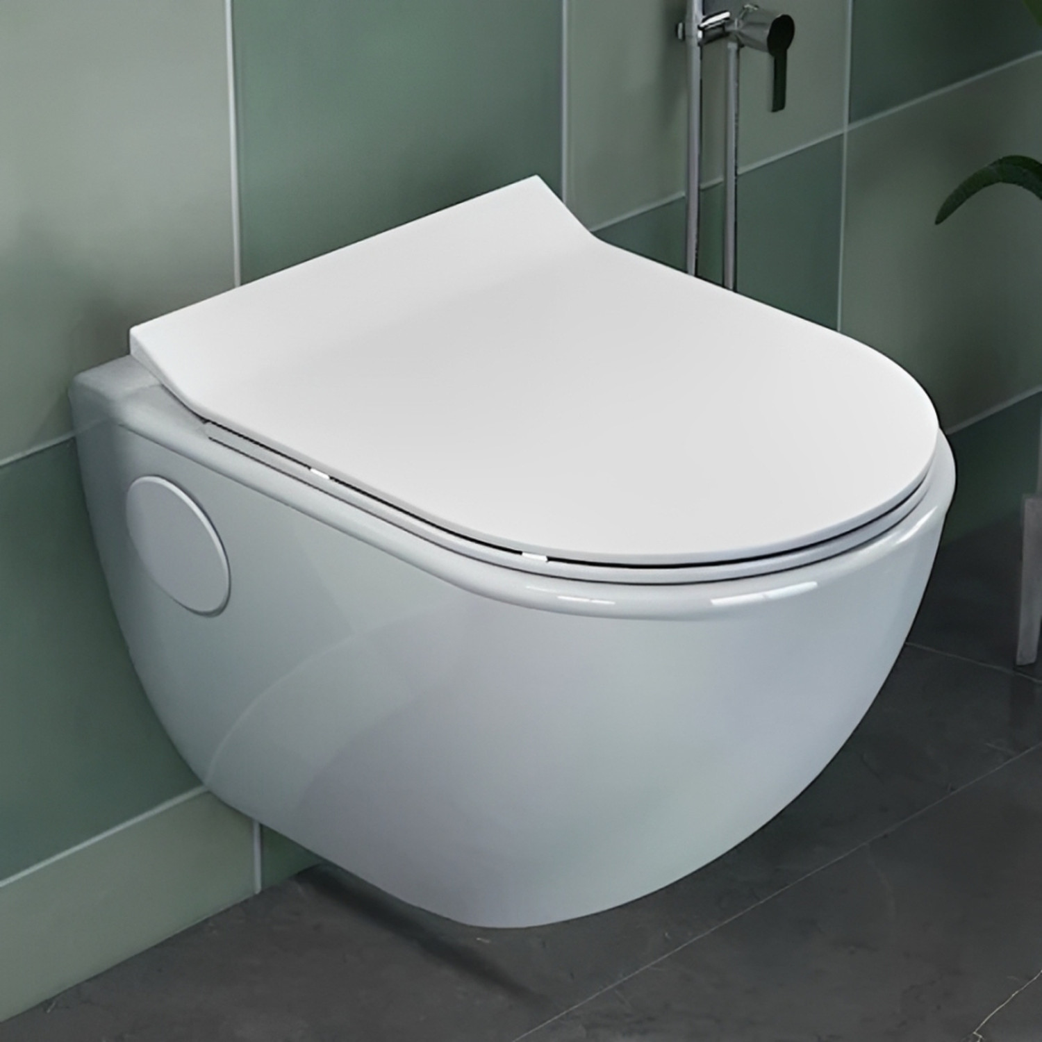 Image of Moro JOOUNTY Western Toilet |Water closet | Premium Commode | Anti-Bacterial Glaze (White Western Commode