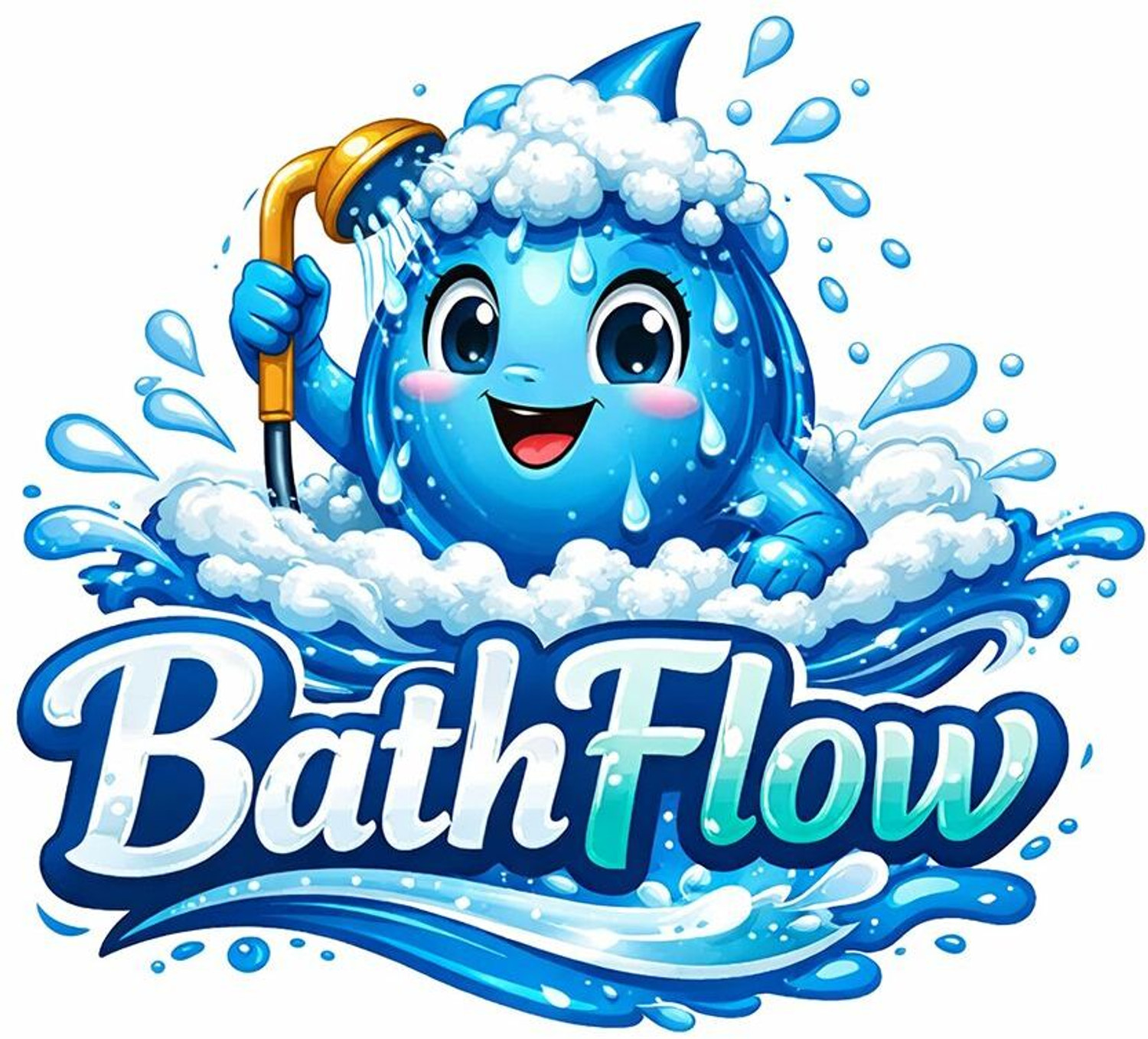 Image of Bathflow sq.ewc wash down Flushing system | Western Commode for Bathroom | Compact flor Mounted with Soft Close Seat Cover | made for ceramic Western Commode