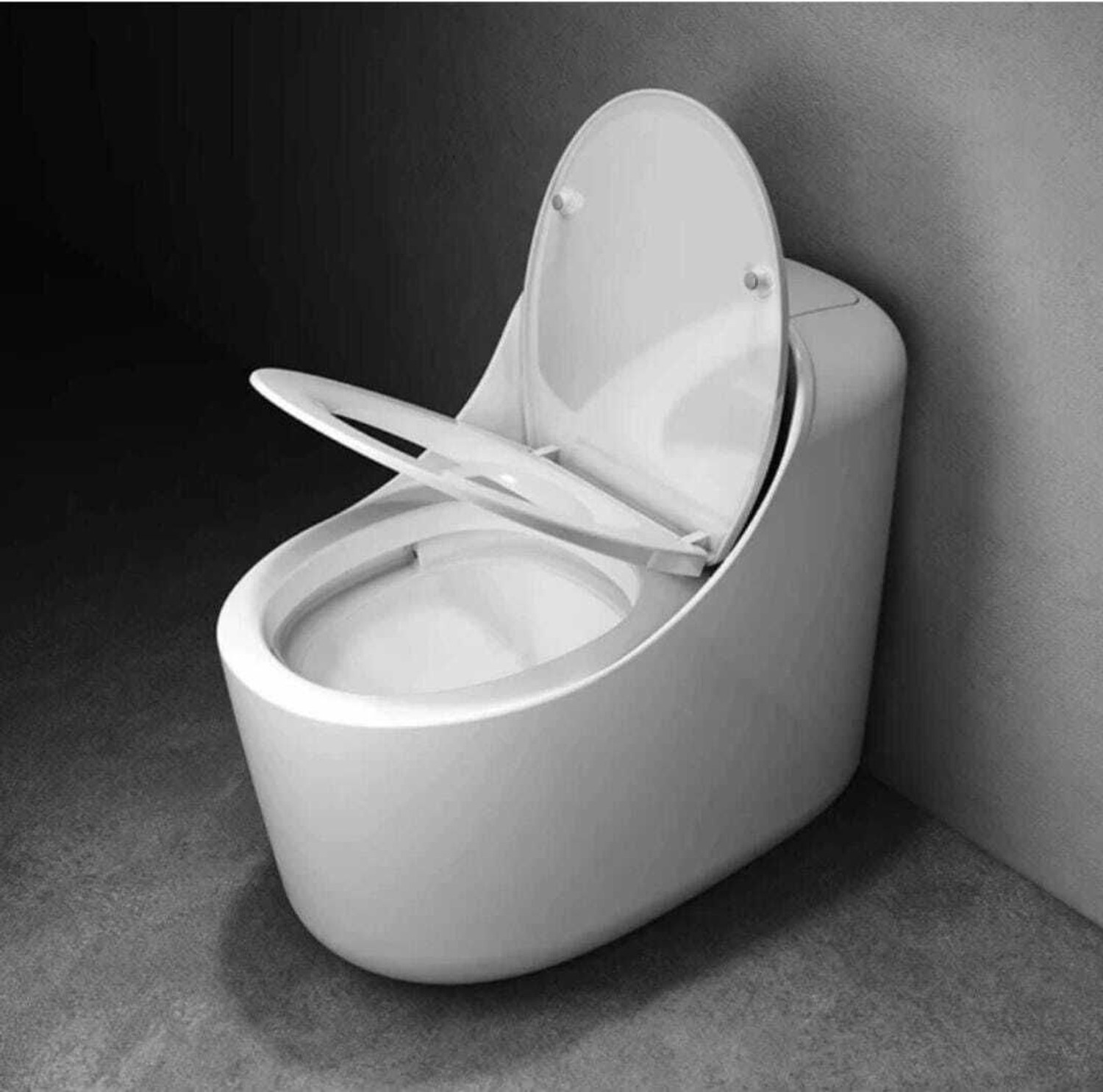 Image of clayplus 1019 - Premium Grade Ceramic One Piece Syphonic S Trap Commode / Water Closet Western Commode