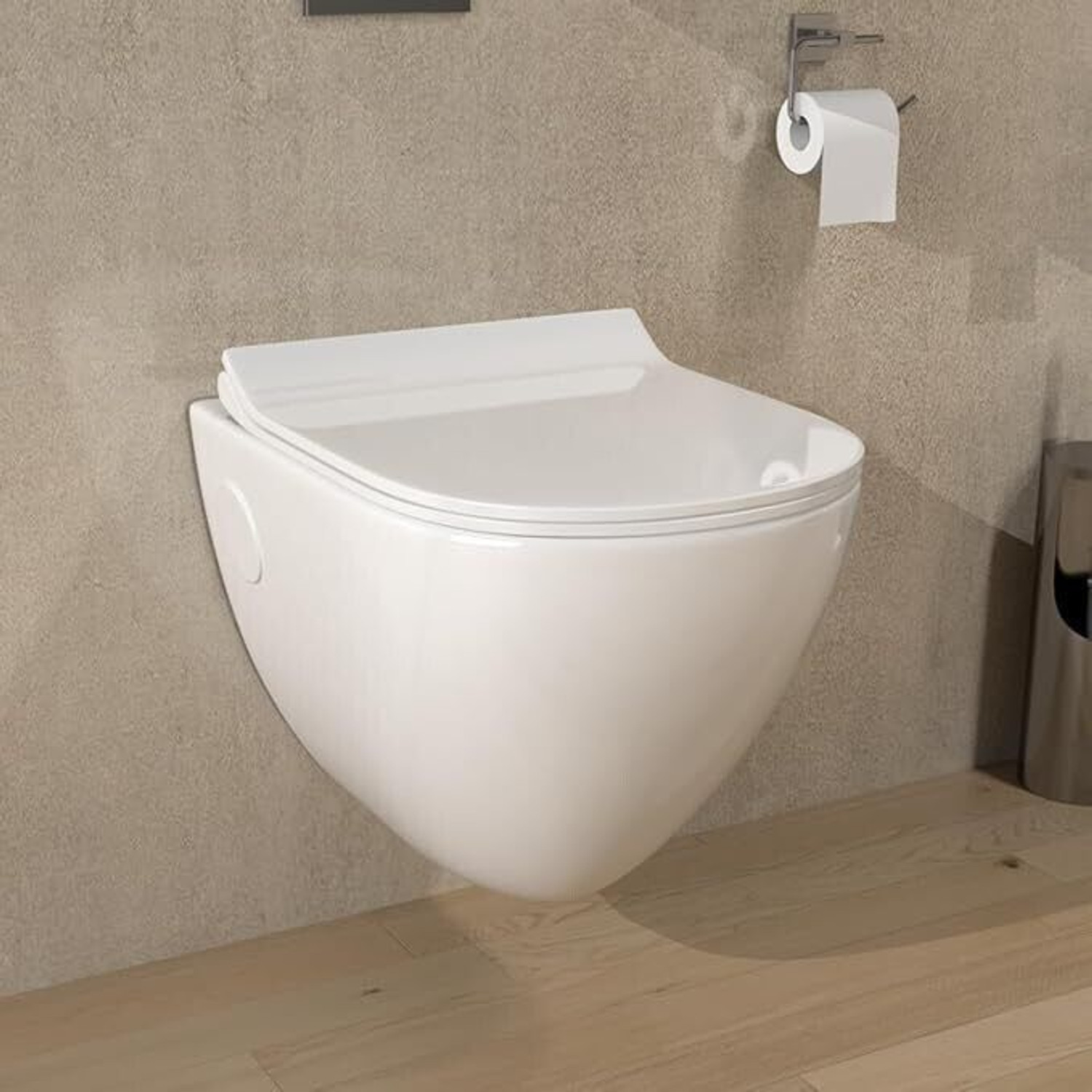 Image of Moro ENDOO Western Toilet |Water closet | Premium Commode | Anti-Bacterial Glaze white Western Commode