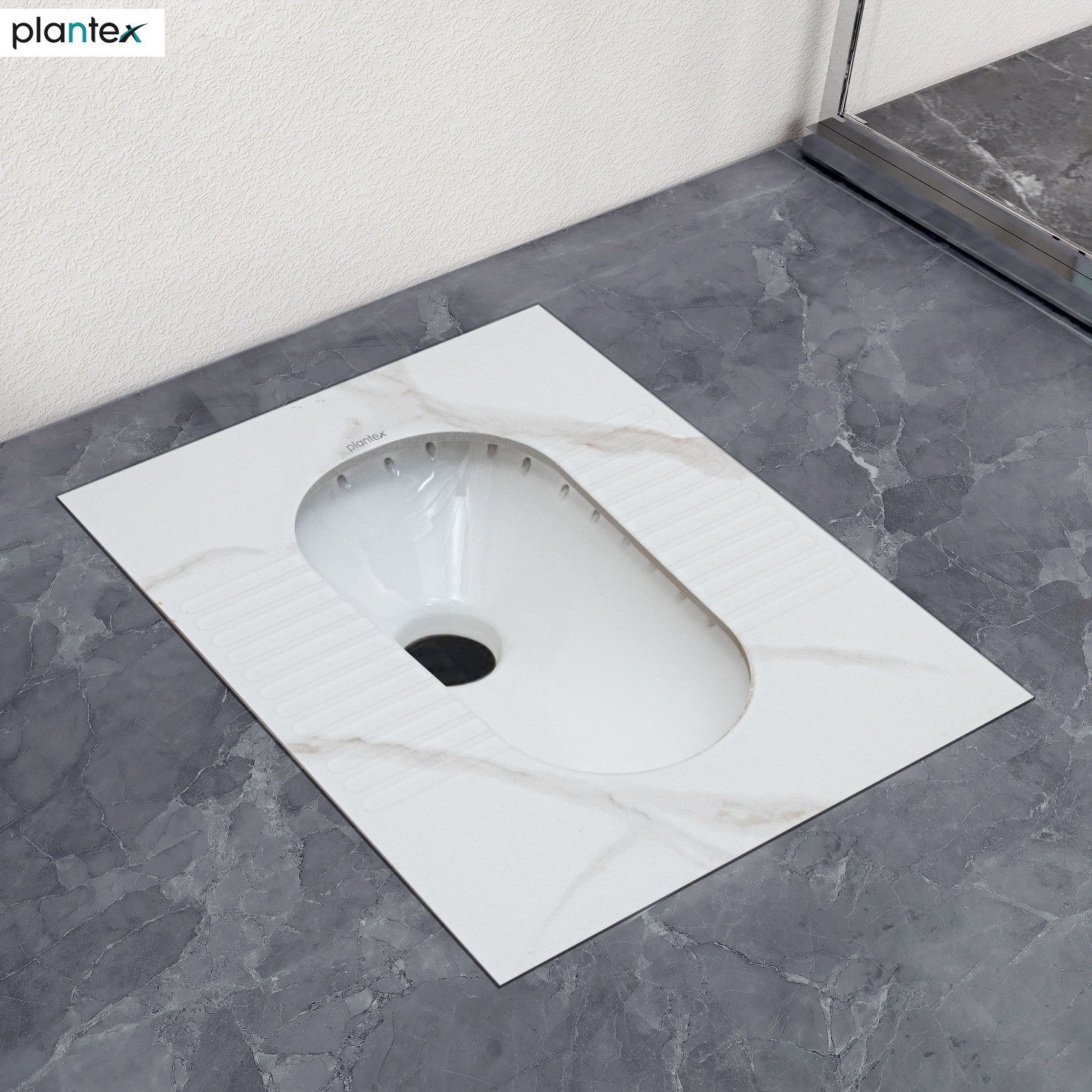 Image of Plantex Indian Toilet /Orrisa Pan for Bathroom /Commode for Toilet / Indian Toilet Pan Indian Commode