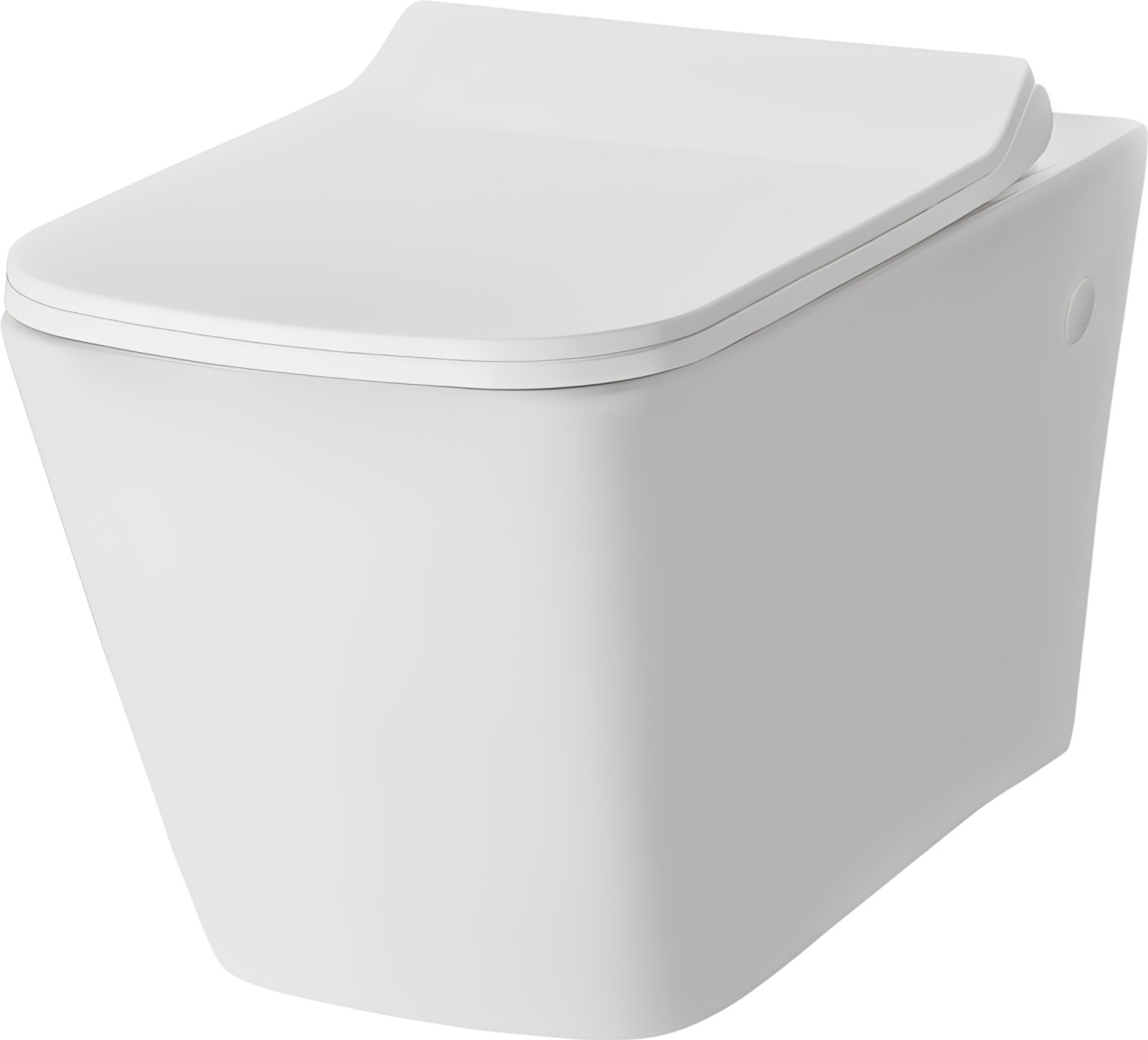Image of BATHVERY Lama Wall Hung | Western Commode for Bathroom | Made For Ceramic | L-Key | Soft Close Feature | Water Saving Dual Flushing | 10-Year Glass Warranty Western Commode