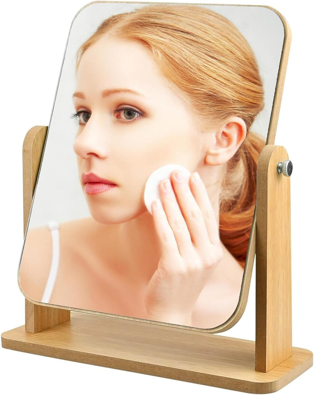 Image of DIYAL ENTERPRISE Desk Mirror Vanity Make up Bathroom Living Room Shave Make up