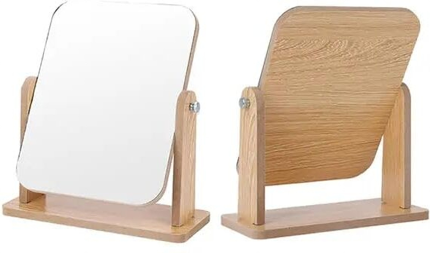 Image of Antopy wooden makeup mirror 360