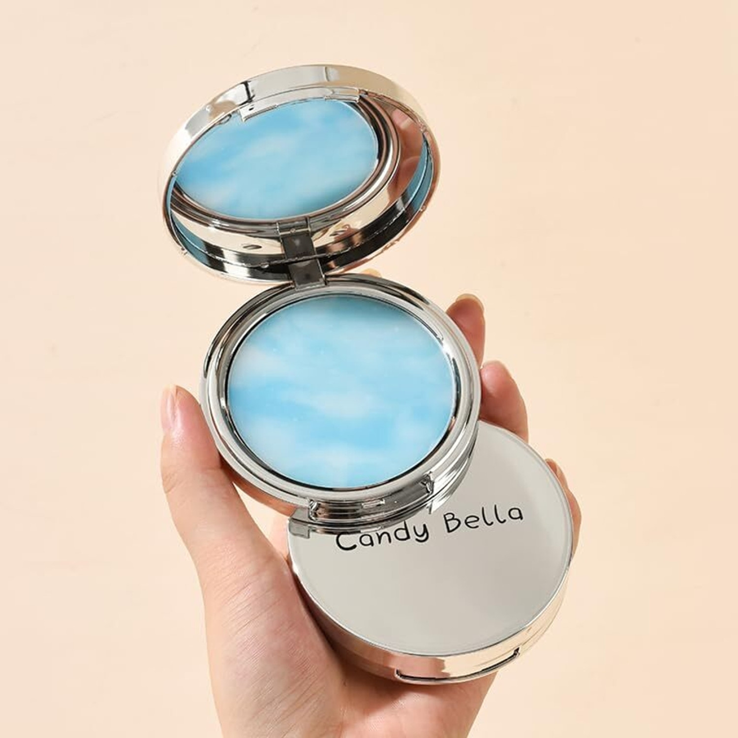 Image of VONGEE CANDY BELLA Oil Control Gel Powder - Mattifying Formula , Poreless Skin Compact