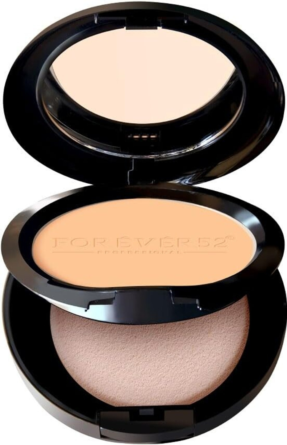 Image of ZOEBEAUTY Forever52 Two Way Cake Compact Lightweight Satin Matte Finish & Oil-Control Compact