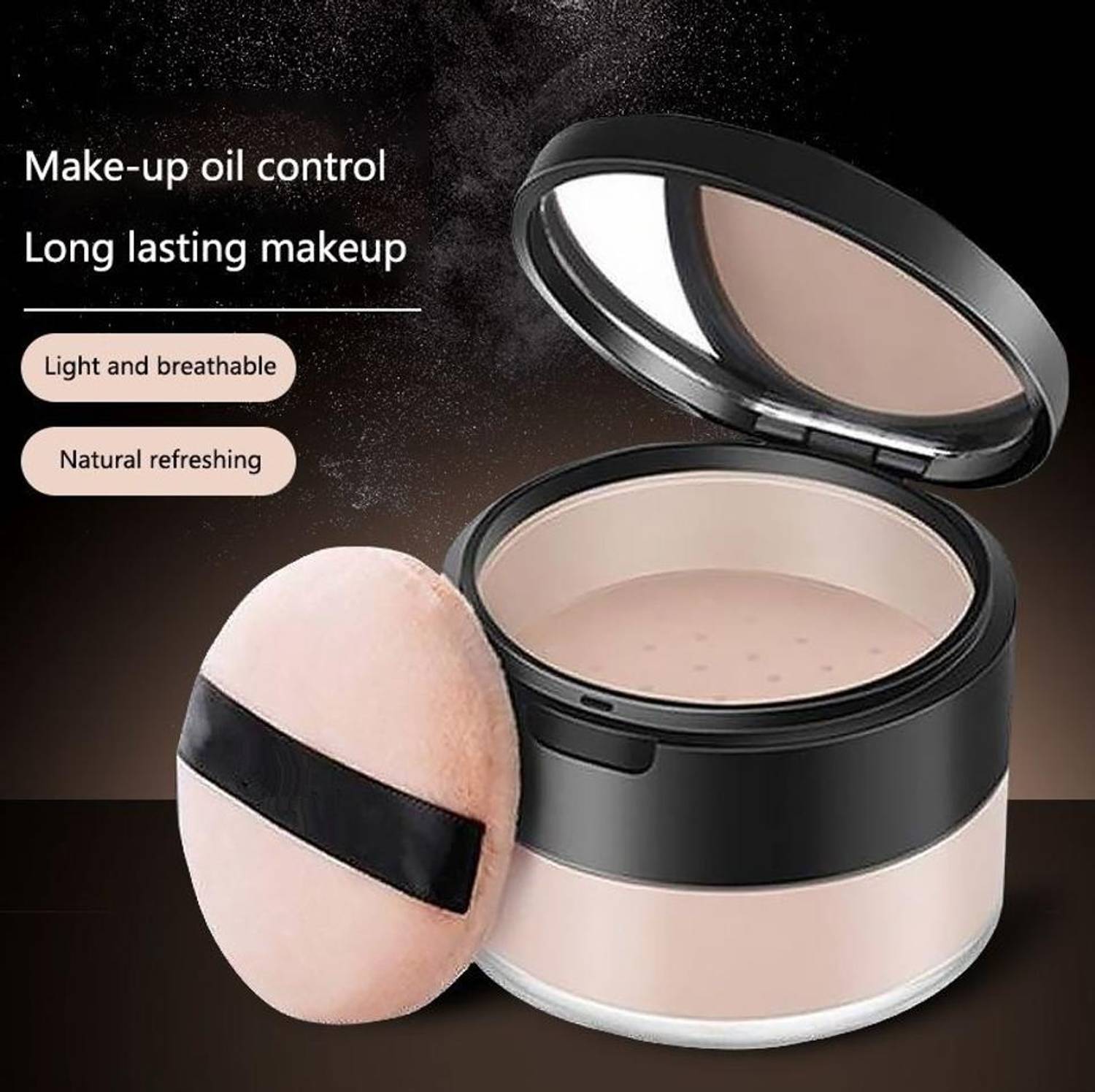 ADJD 3 IN 1 SHIMMER & MATTE SHINY COMPACT POWDER  Compact