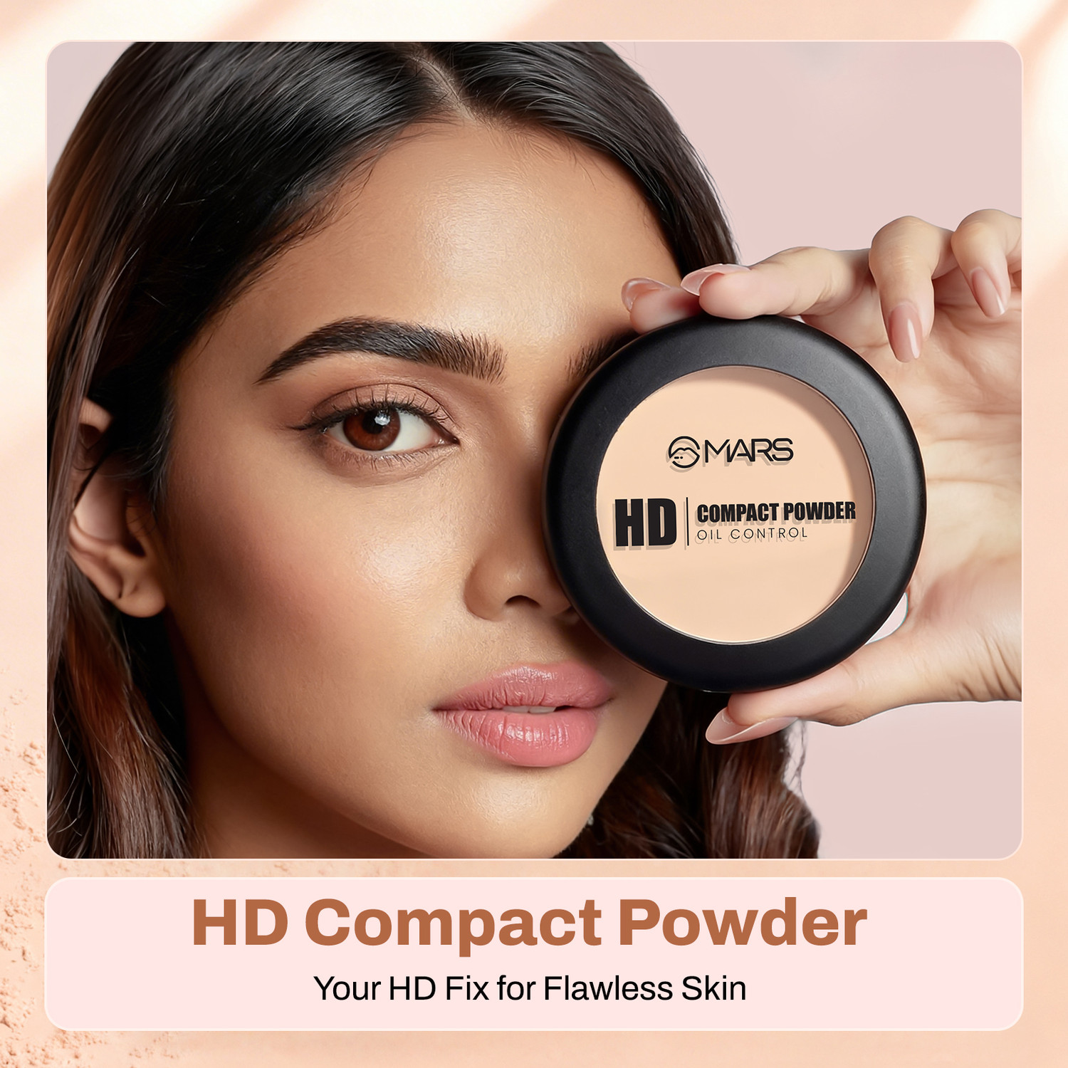 Image of MARS HD Mattifying Powder Oil Control & Long Lasting Finish Compact