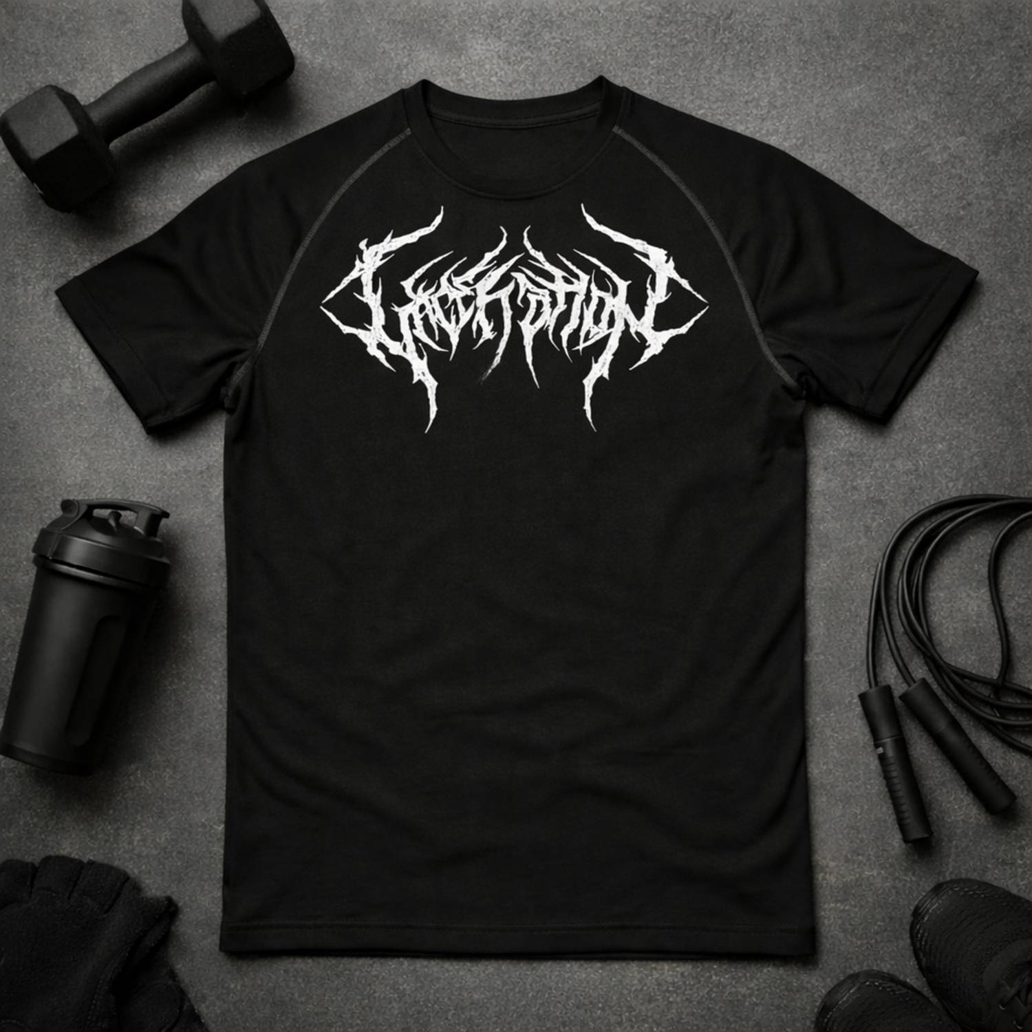 Krd Typography Men Black T-Shirt - Image 5