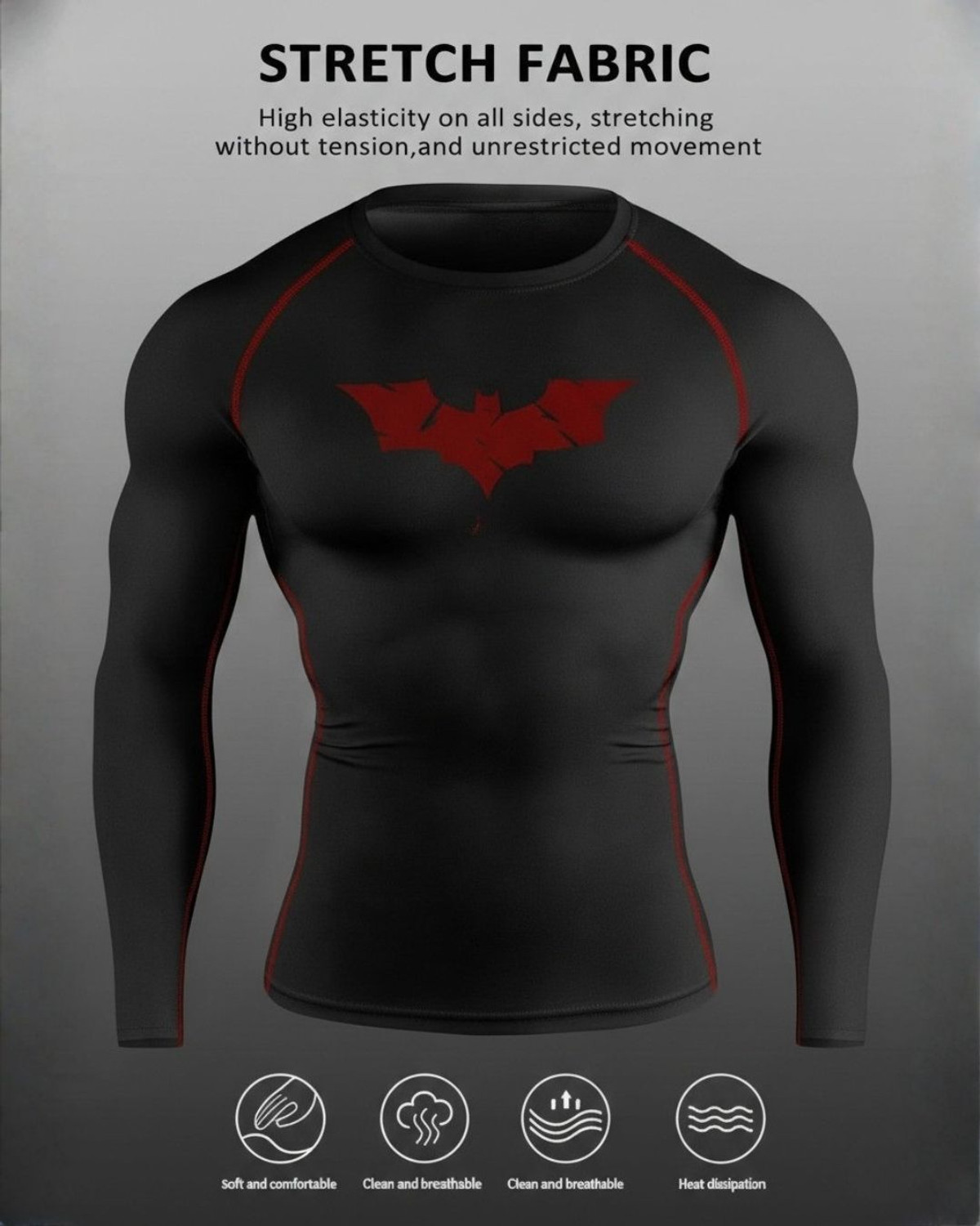 Image of LUXENBOURG LUXENBOURG Premium Gym Compression Men Compression