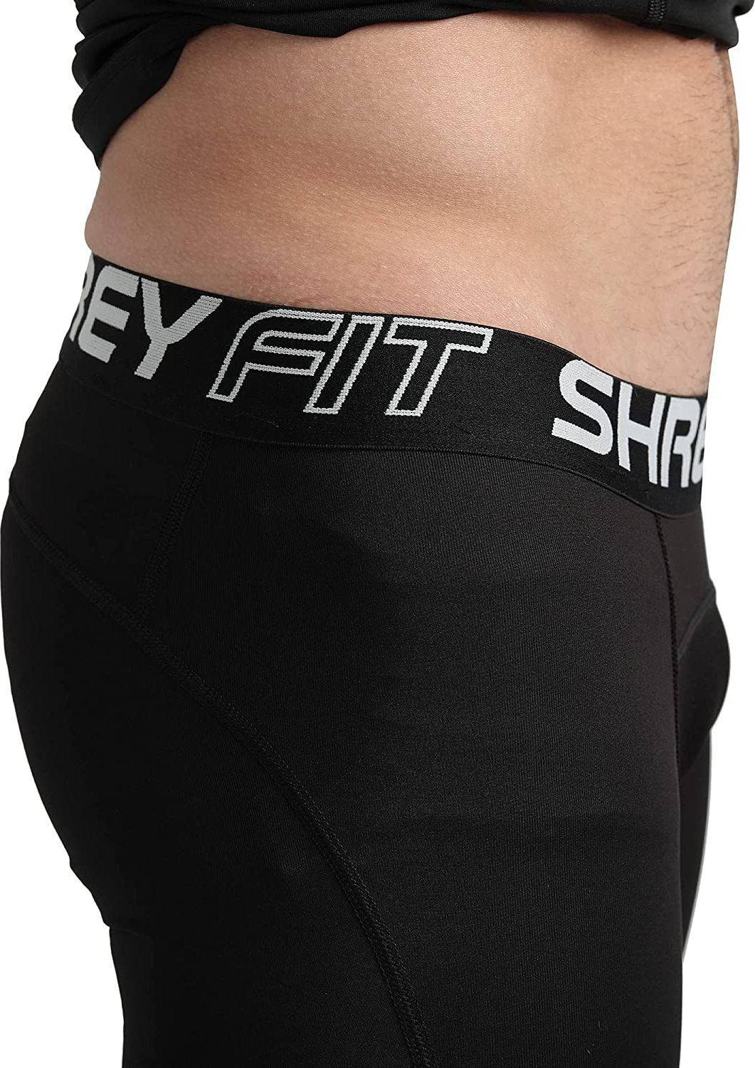 Shrey INTENSE COMPRESSION SHORTS Men Black - Image 3