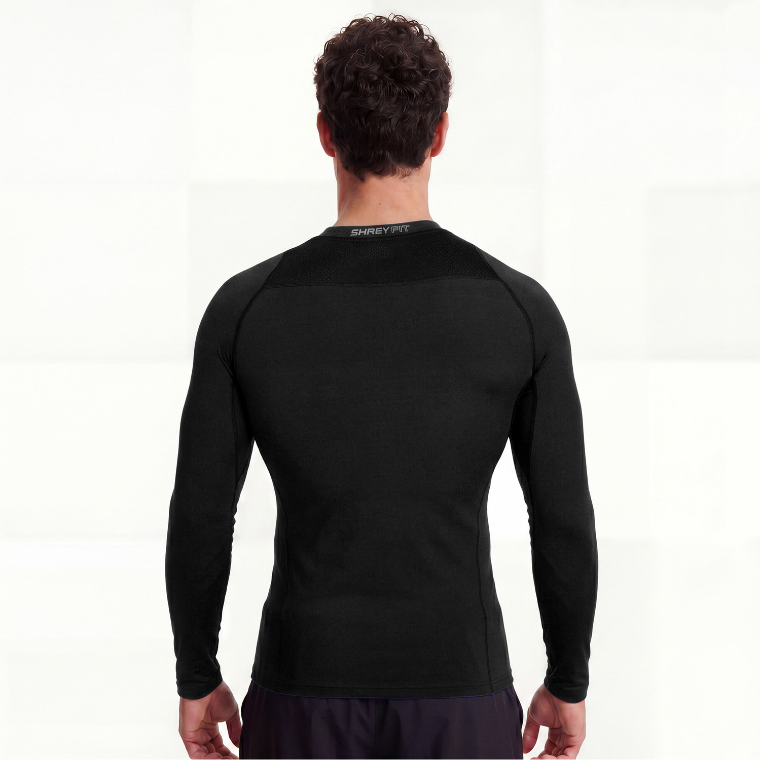 Image of Shrey INTENSE COMPRESSION LONG SLEEVE T-Shirt Men Compression